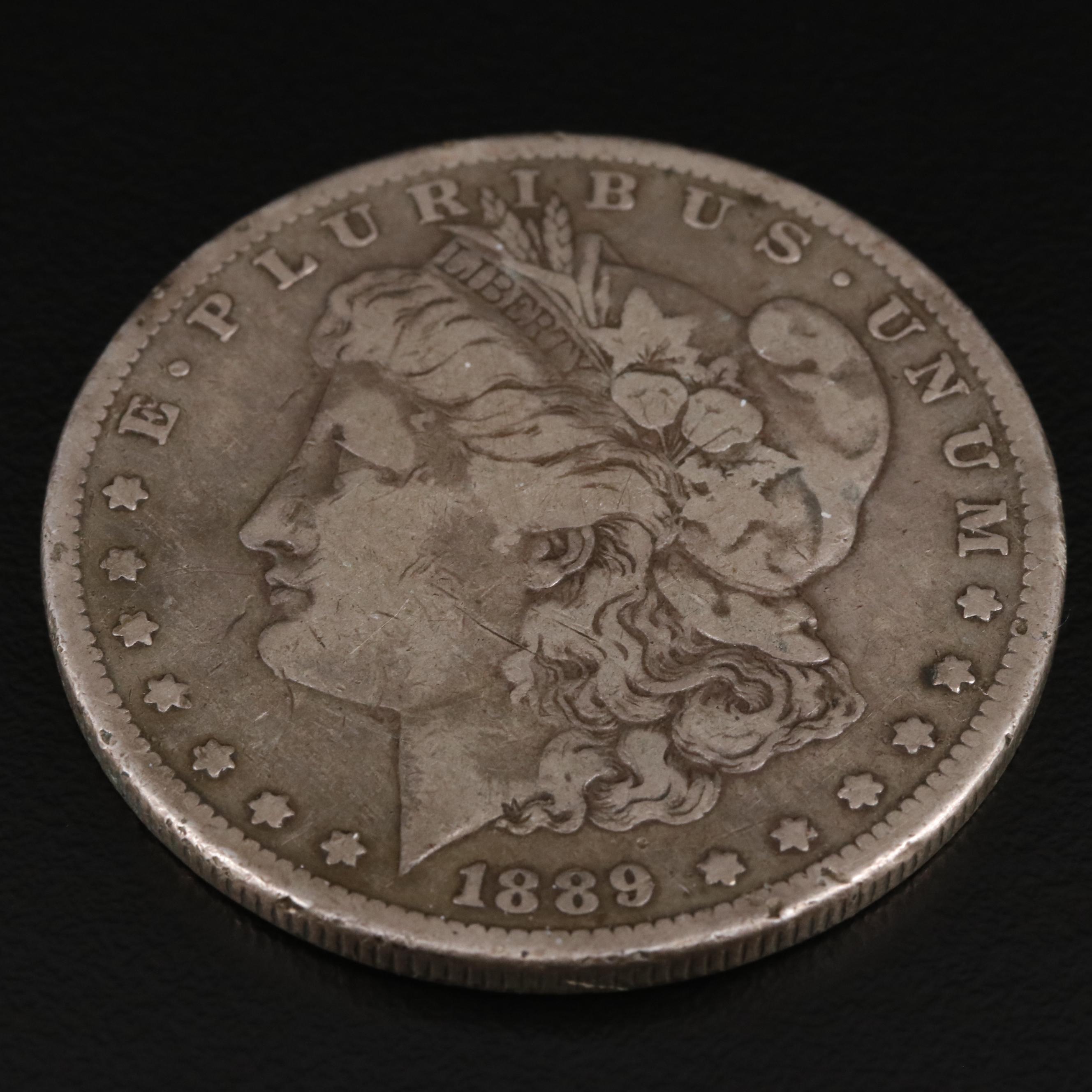 Key Date 1889 Carson City Morgan Silver Dollar