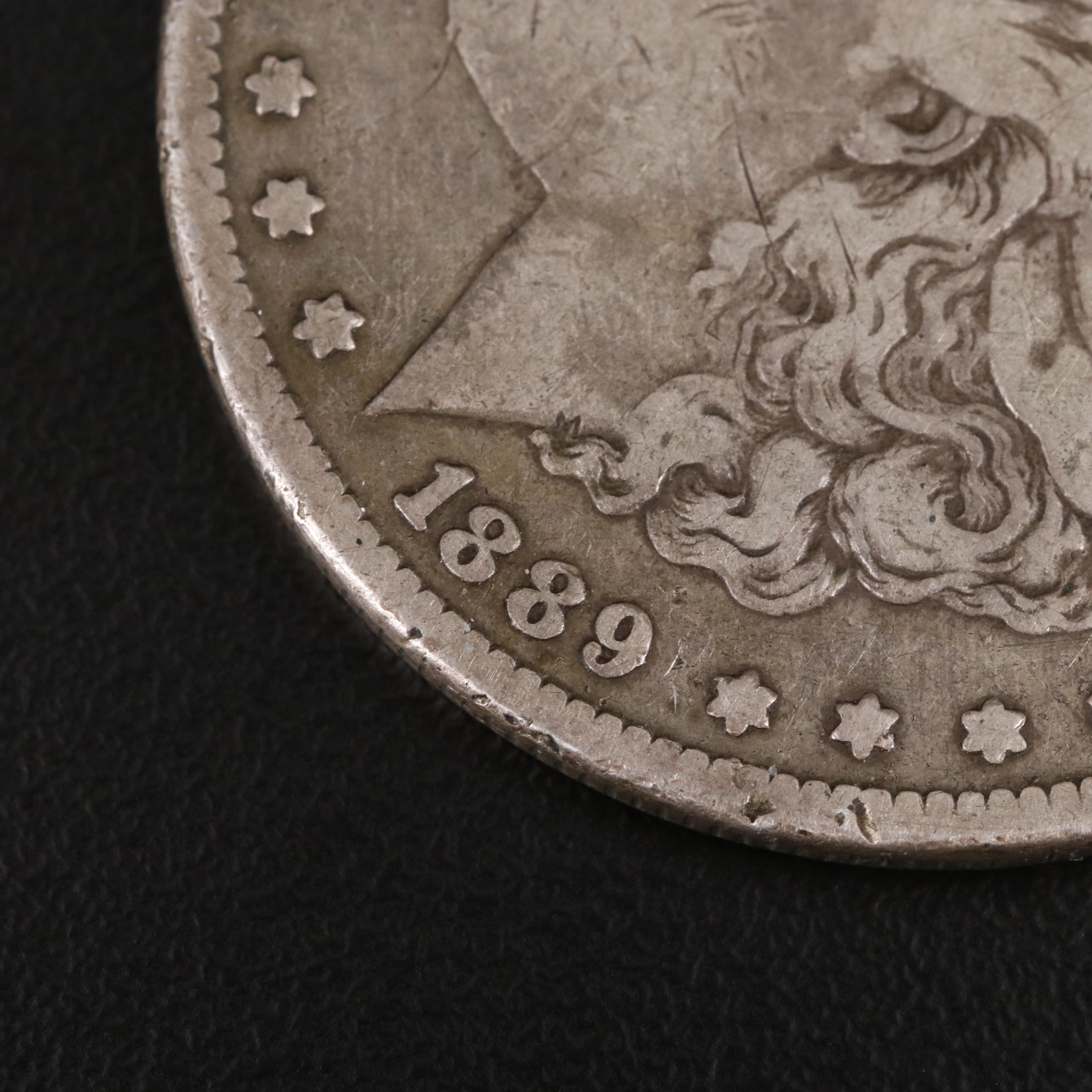 Key Date 1889 Carson City Morgan Silver Dollar