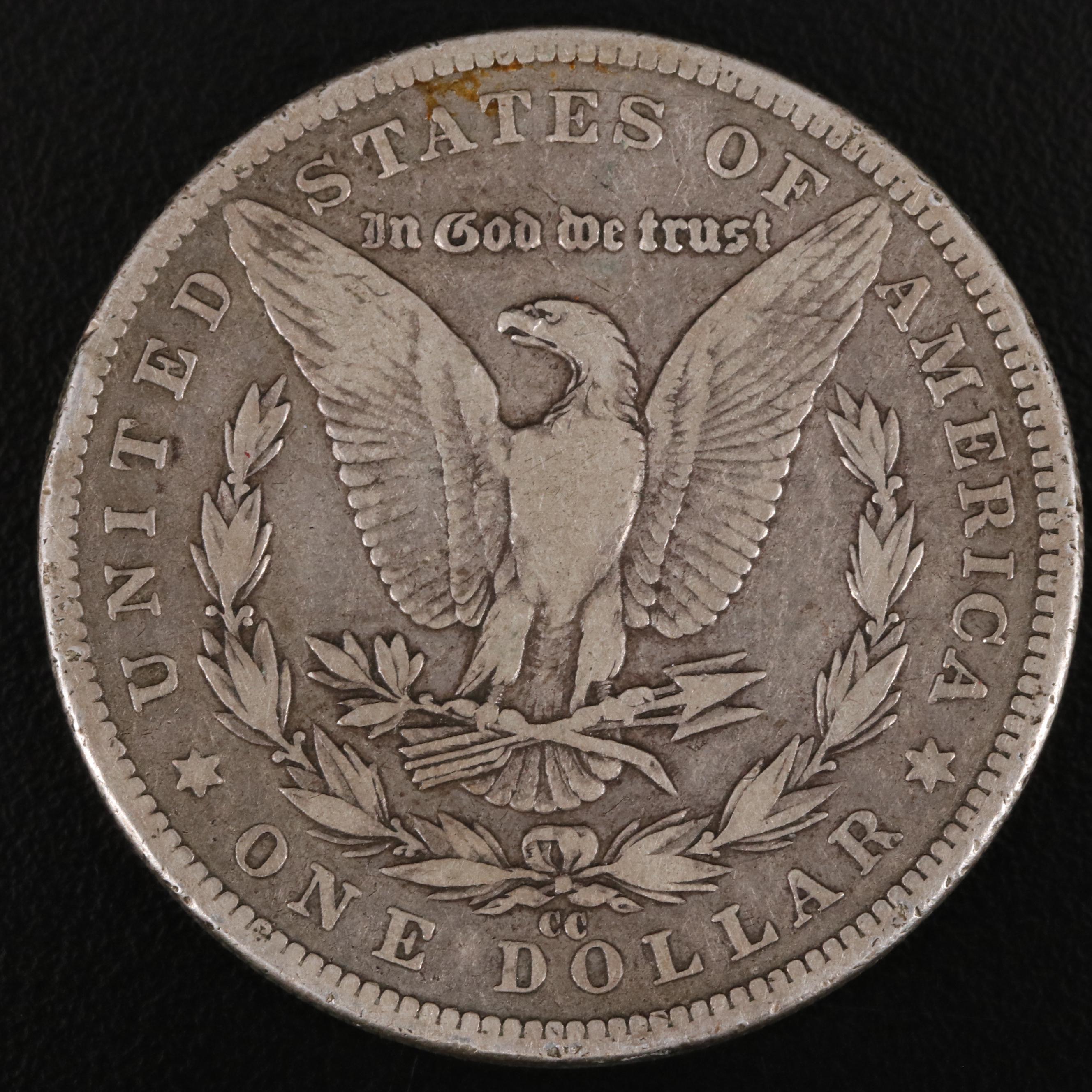Key Date 1889 Carson City Morgan Silver Dollar