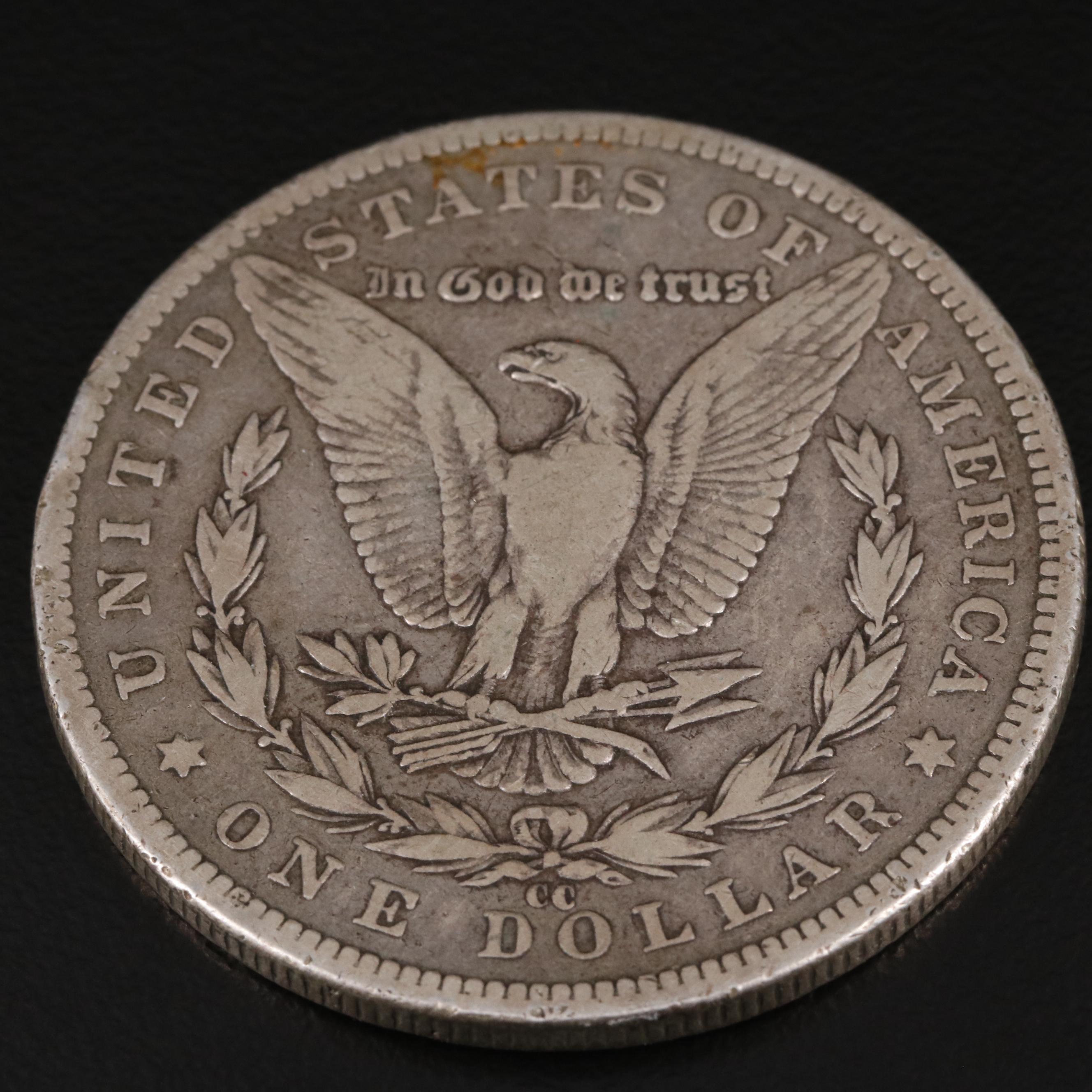 Key Date 1889 Carson City Morgan Silver Dollar