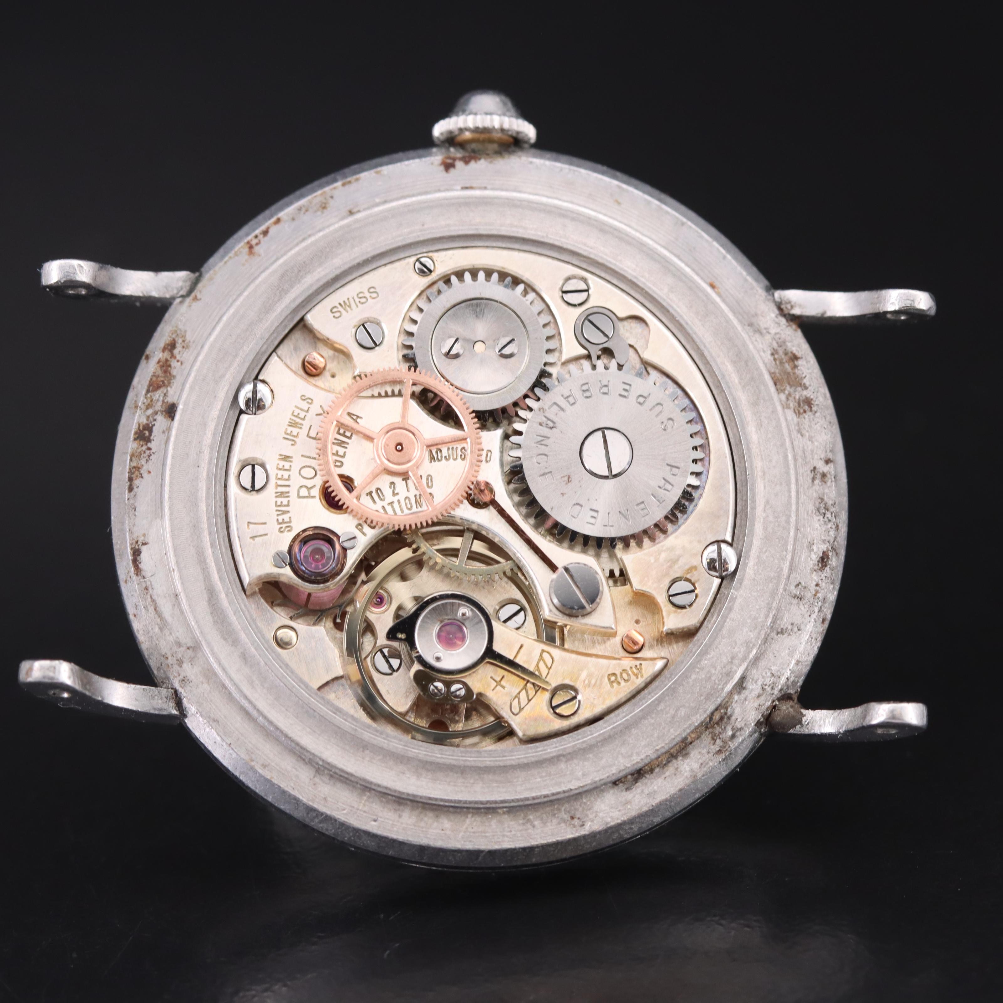 Vintage Rolex "Precision Erbe Basel" Watch