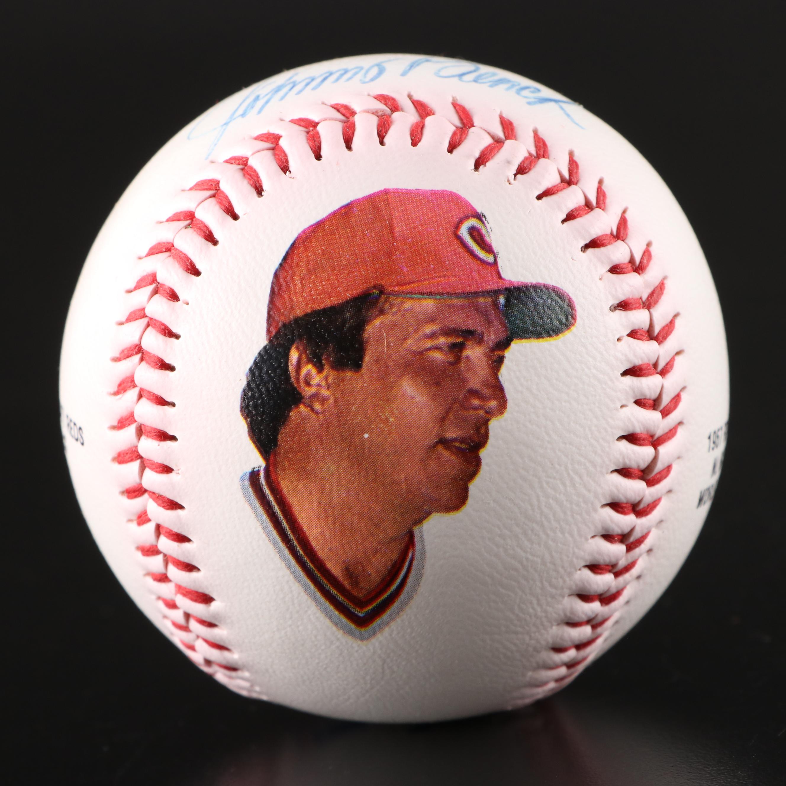 1978 World Series Pete Rose Signed Baseball with Johnny Bench Signed Baseball