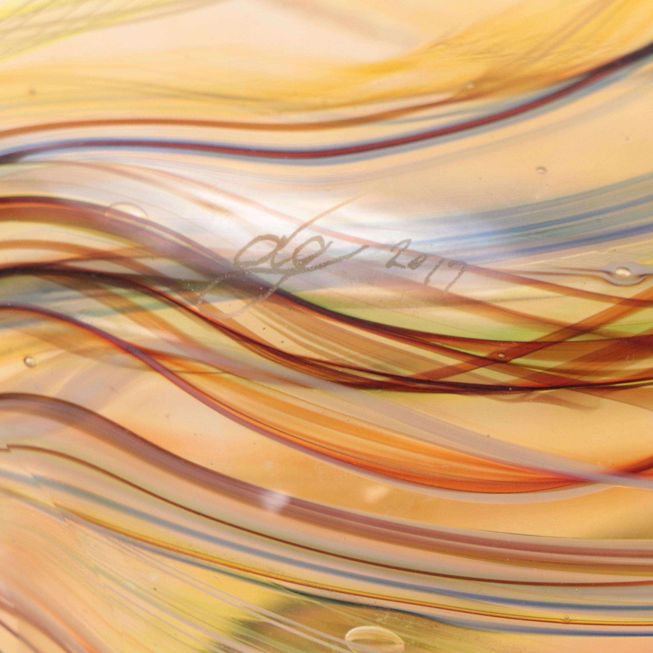 Darren Goodman Handblown Glass Sculpture, 2017