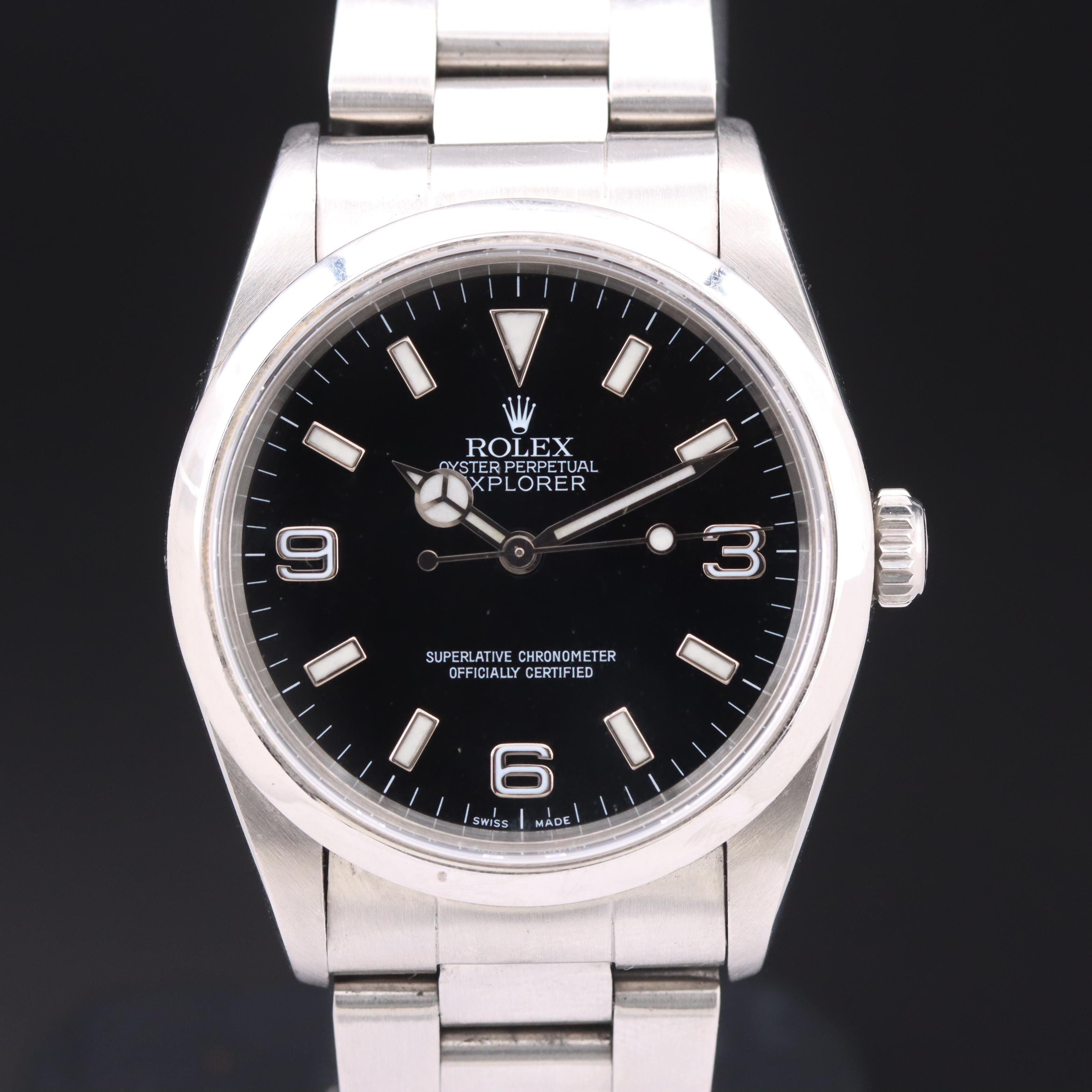 1998 - 2000 Rolex Oyster Perpetual Explorer Watch