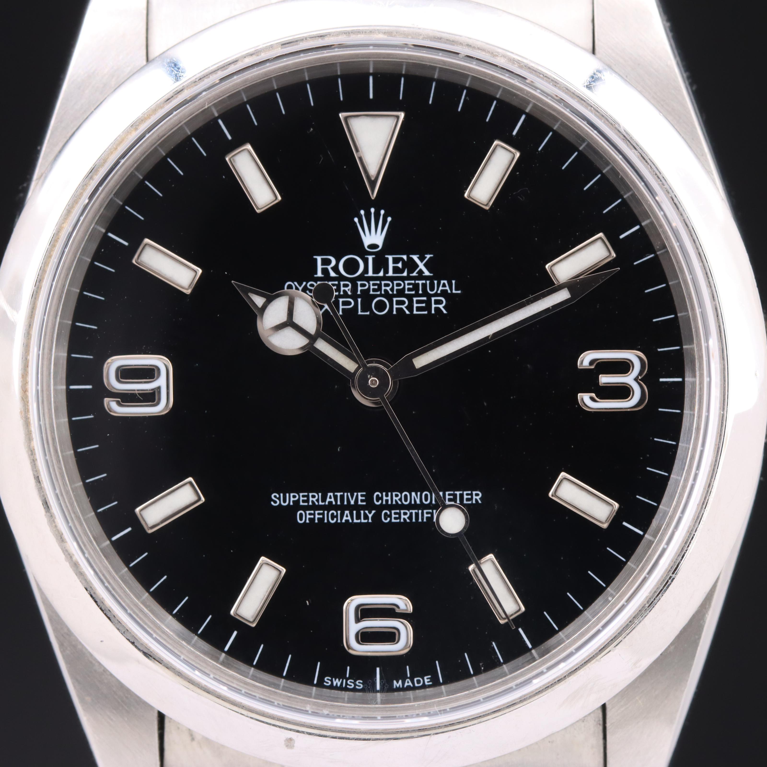 1998 - 2000 Rolex Oyster Perpetual Explorer Watch