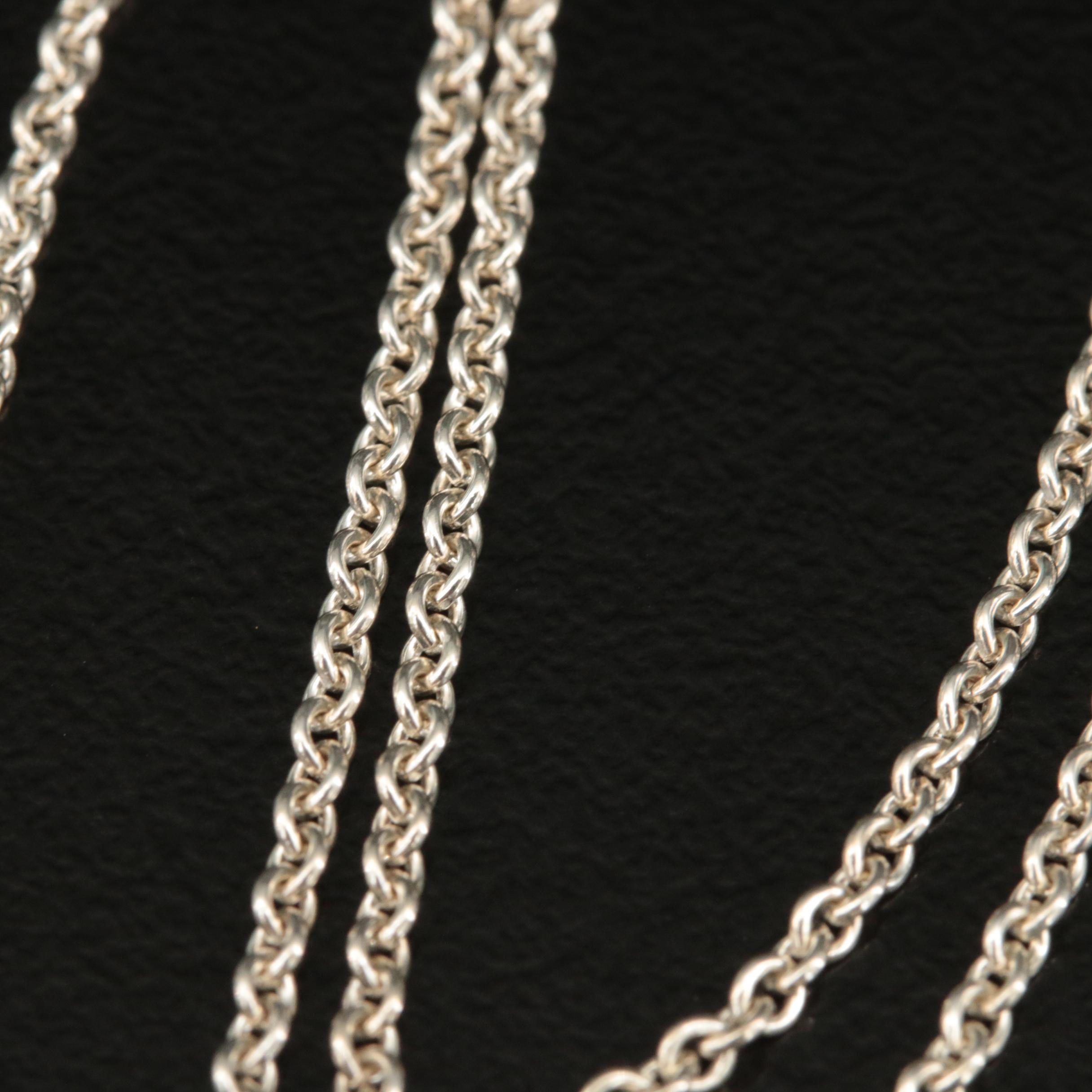 Paloma Picasso for Tiffany & Co. "Loving Heart" Sterling Jewelry Set