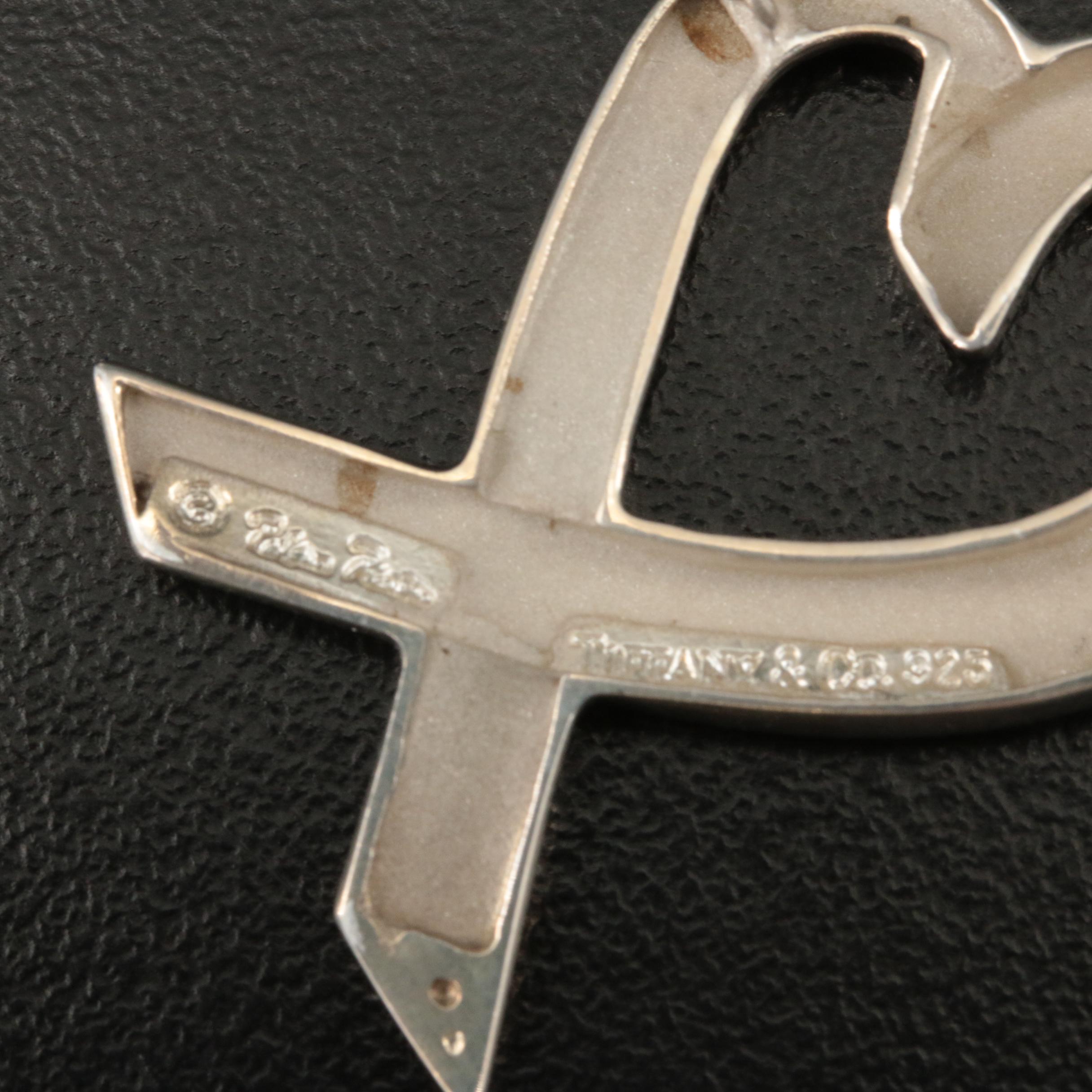 Paloma Picasso for Tiffany & Co. "Loving Heart" Sterling Jewelry Set