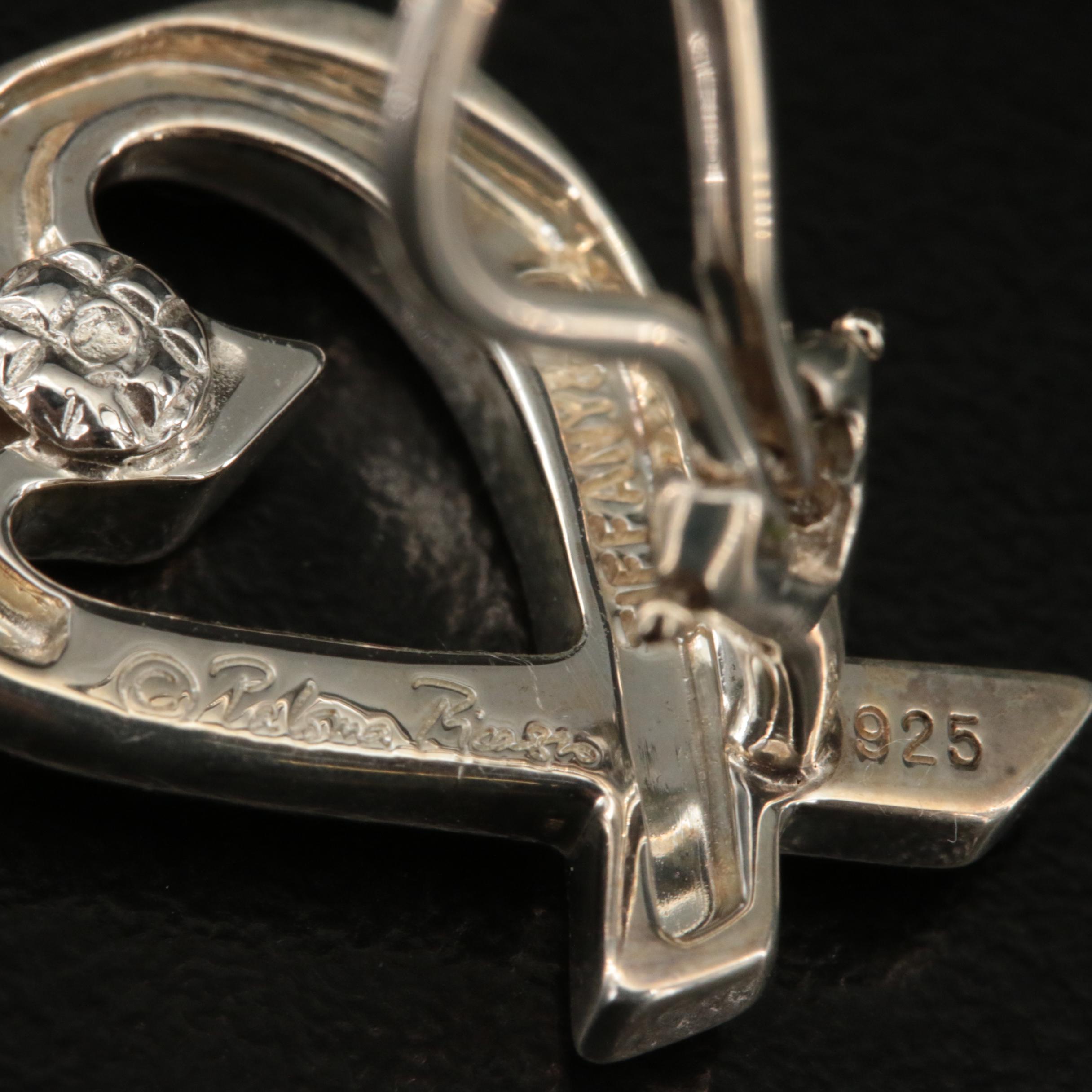 Paloma Picasso for Tiffany & Co. "Loving Heart" Sterling Jewelry Set