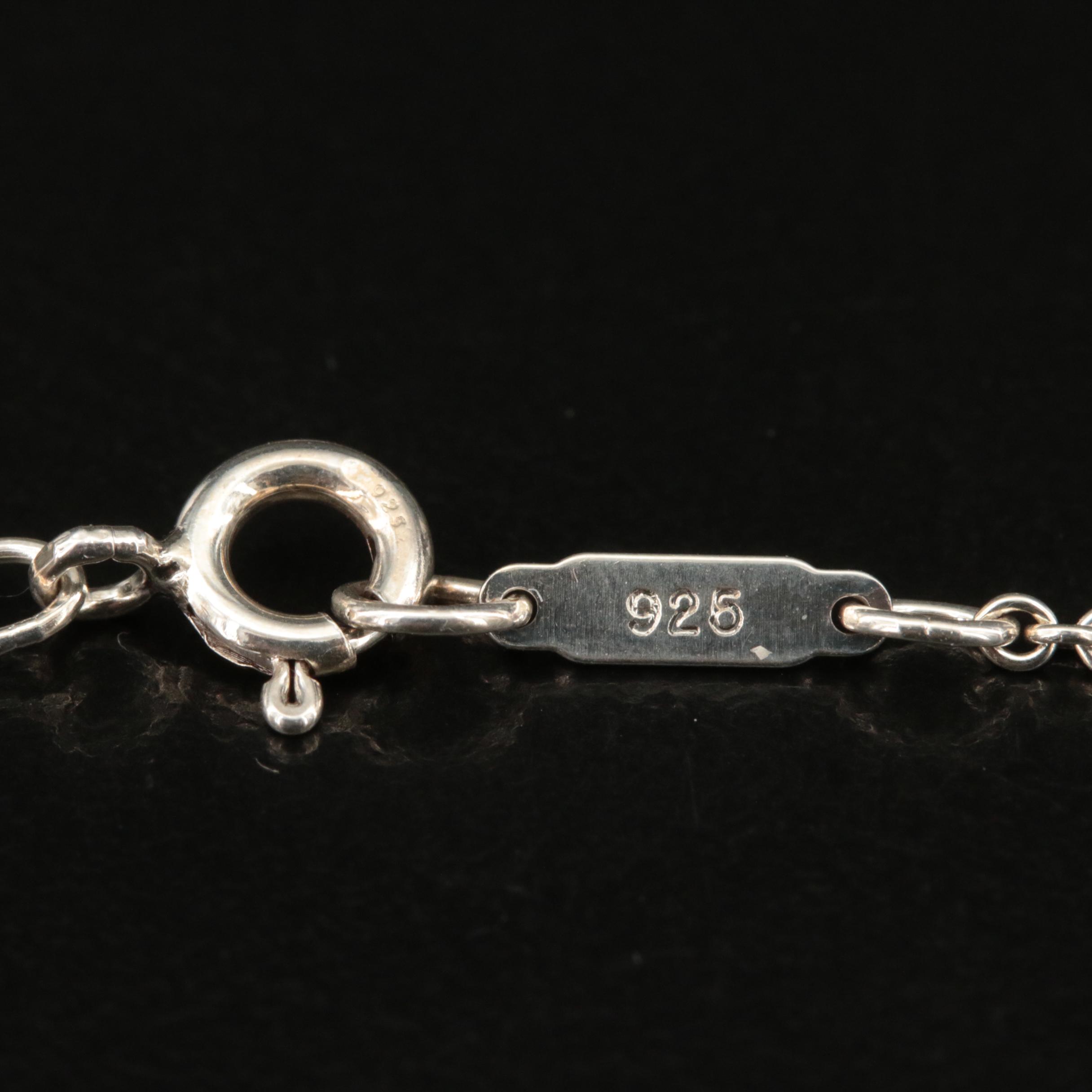 Paloma Picasso for Tiffany & Co. "Loving Heart" Sterling Jewelry Set