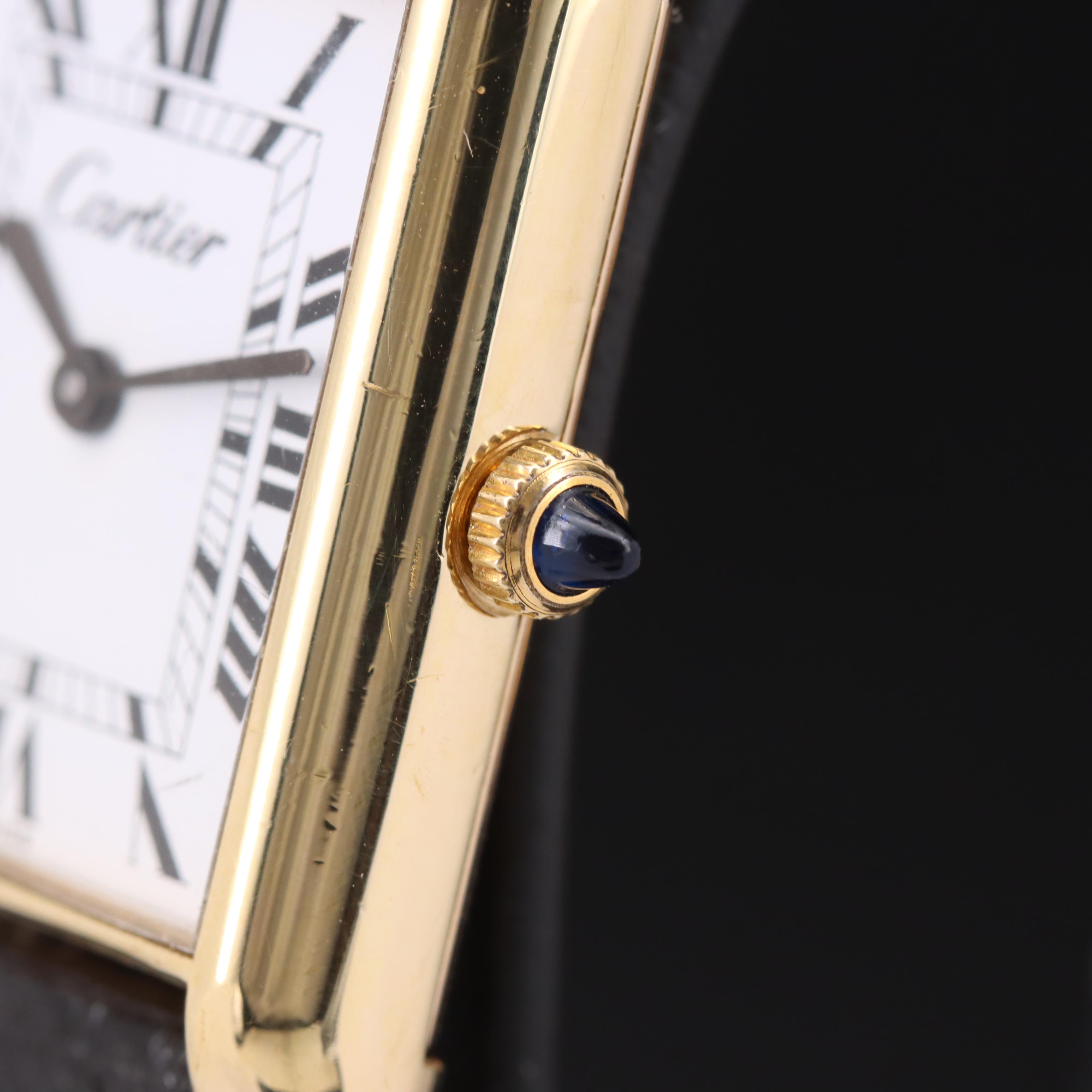 Vintage Cartier Tank Hand-Wind Watch