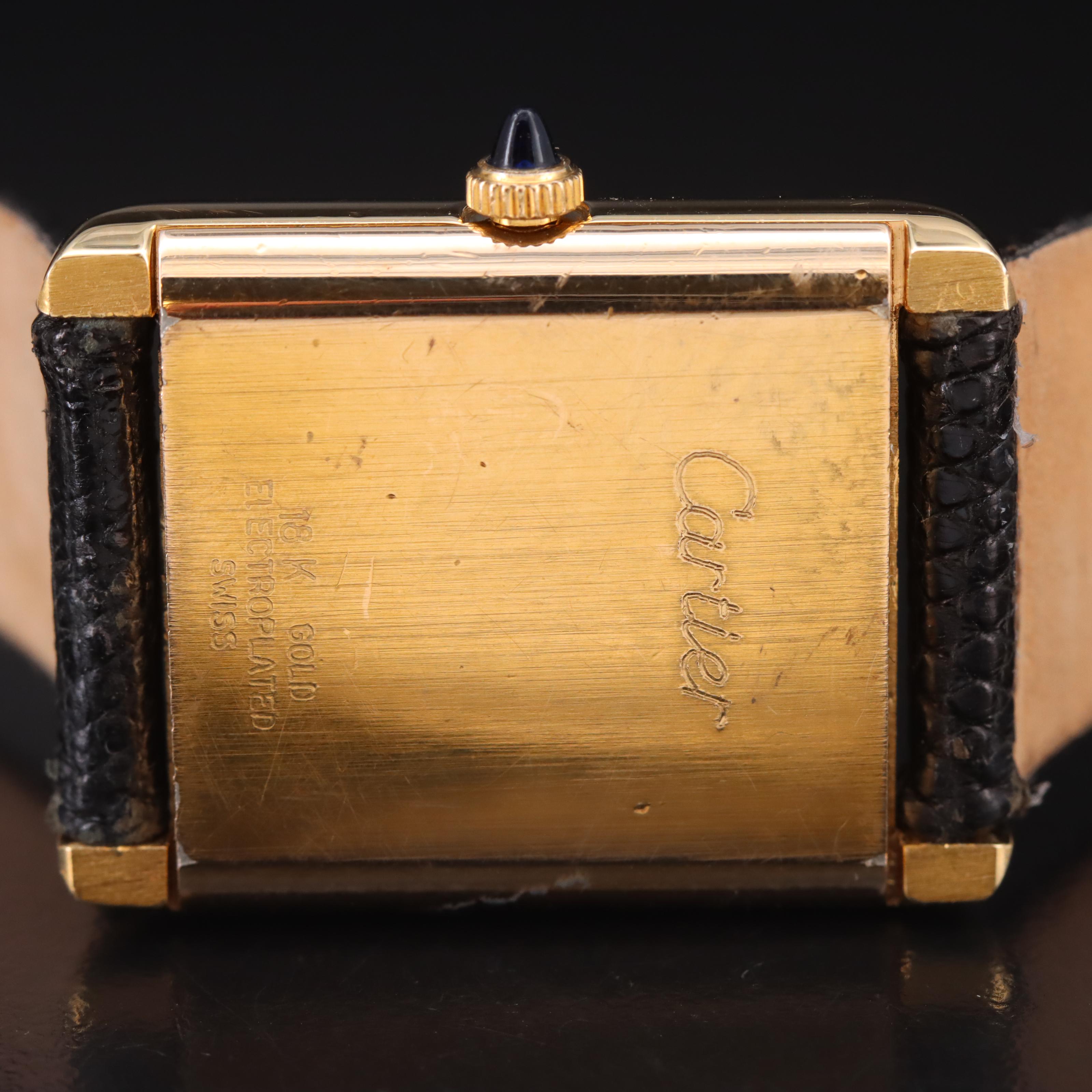 Vintage Cartier Tank Hand-Wind Watch