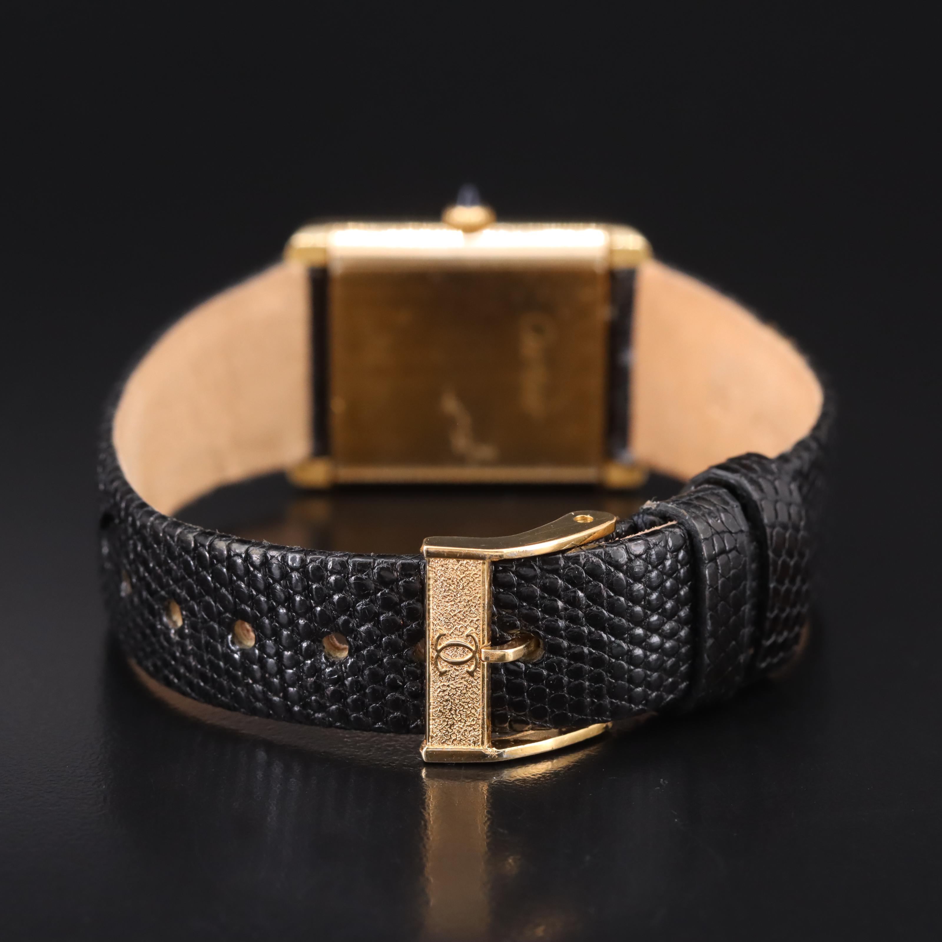 Vintage Cartier Tank Hand-Wind Watch