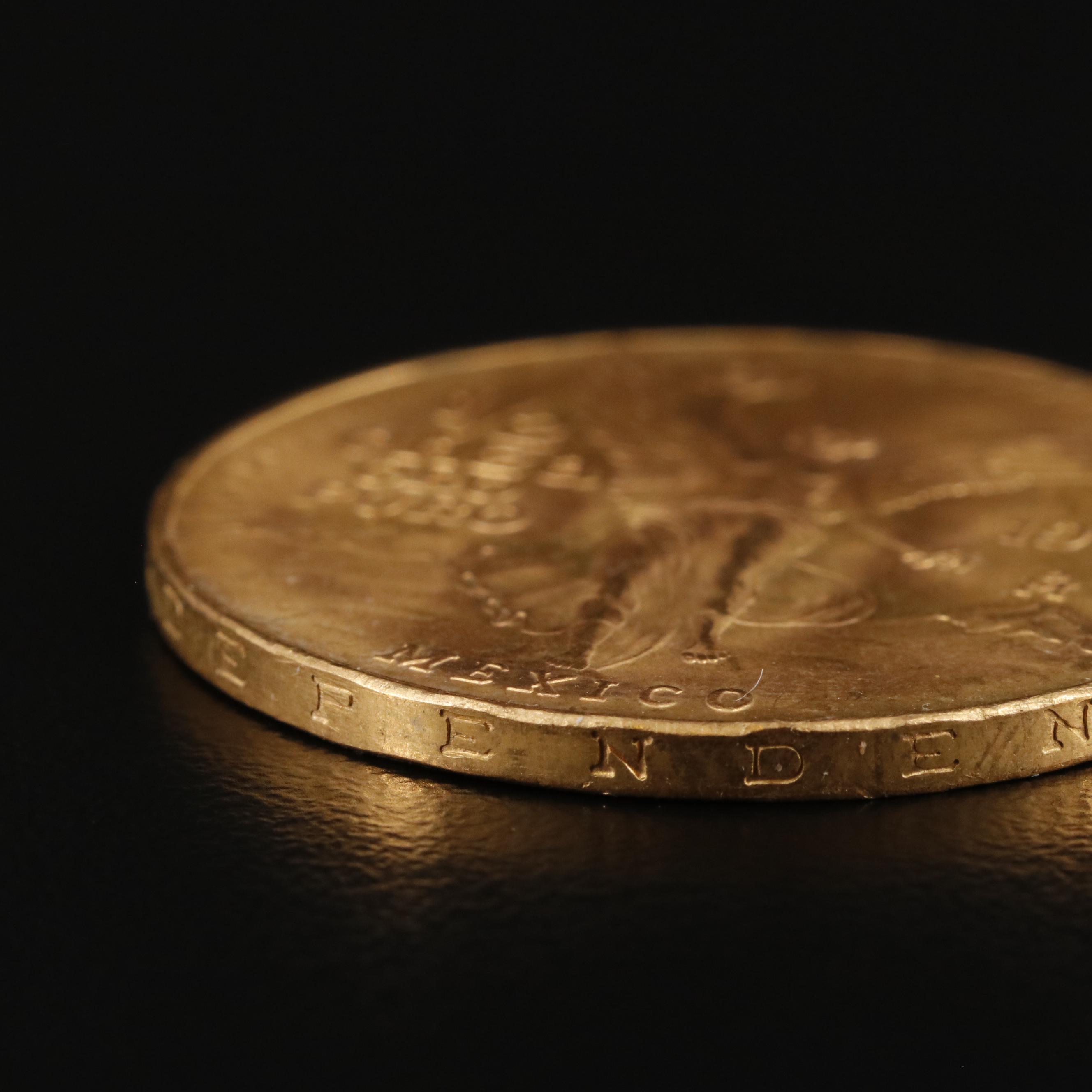 1981 Mexico 1/2 ozt. Gold Bullion Coin