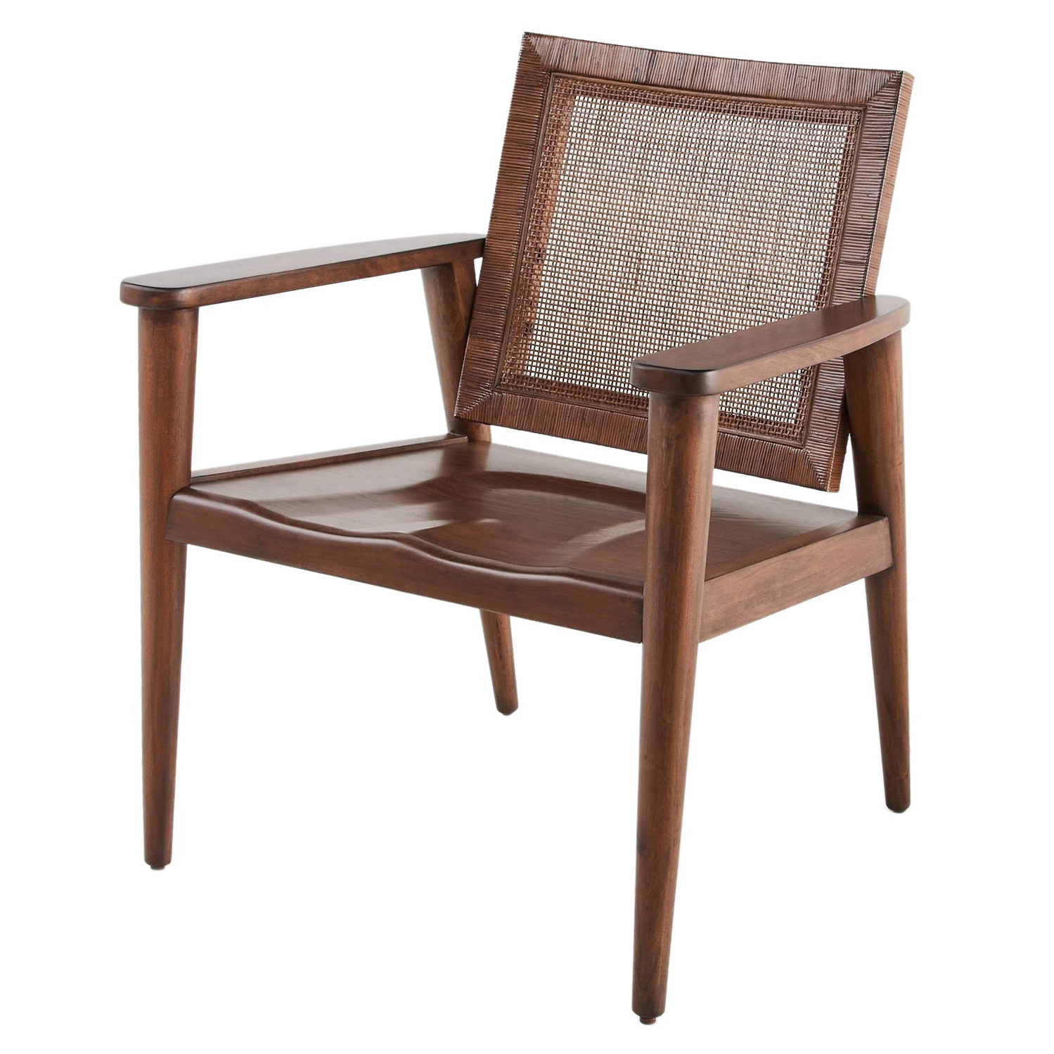 Hearth & Hand With Magnolia Wood and Cane Back Accent Chair