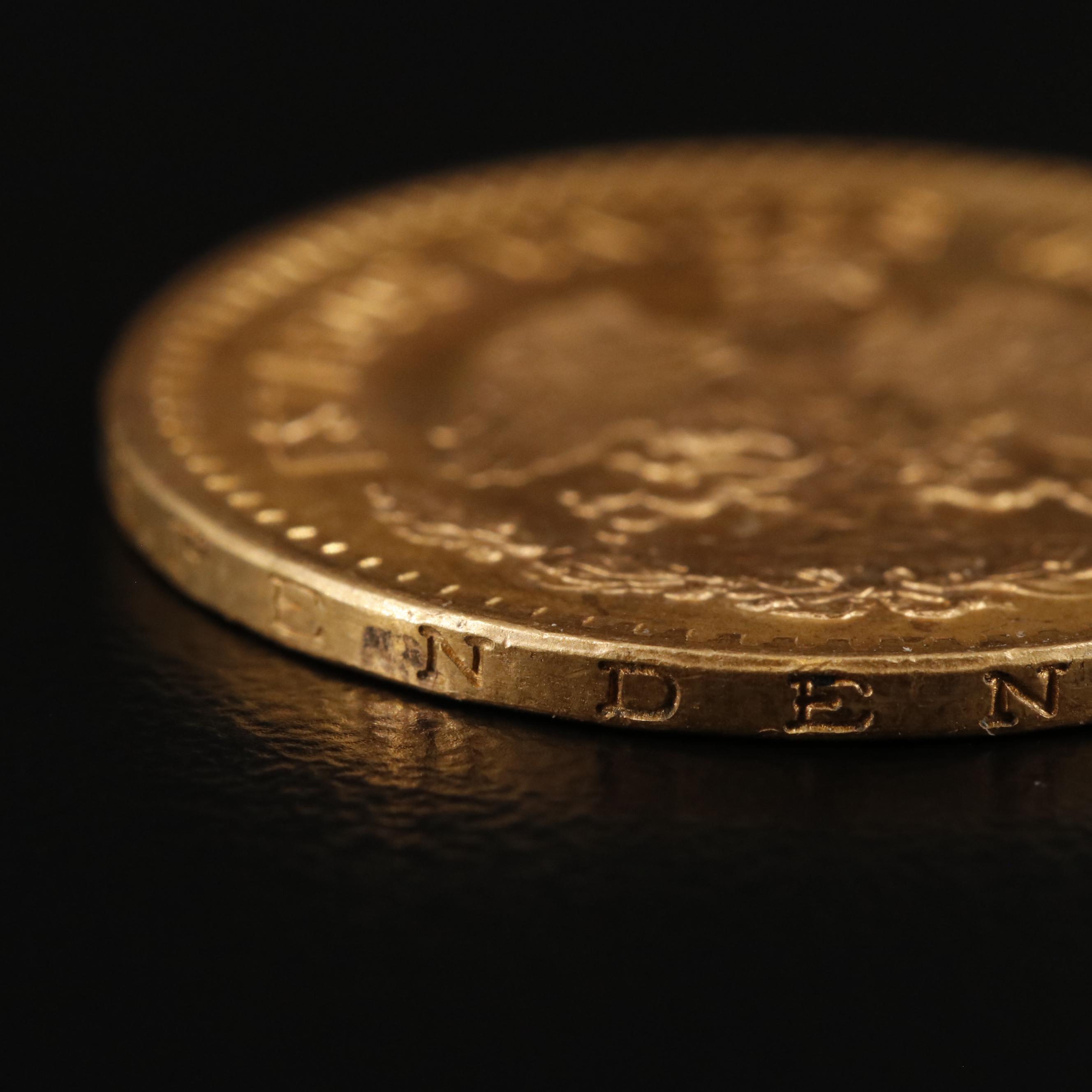 1959 Mexico Ten Pesos Gold Coin