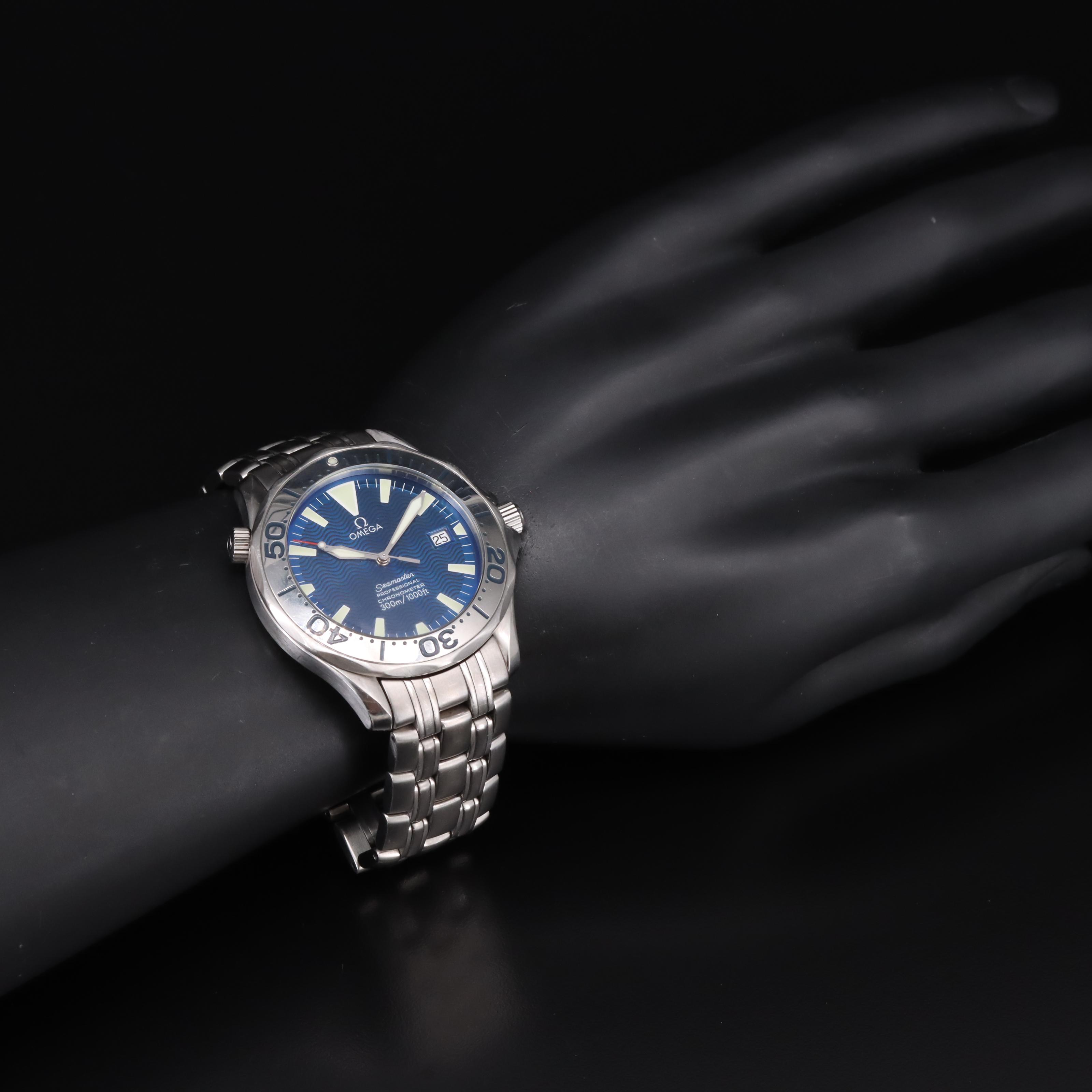 Omega Seamaster Professional Blue Wave 41mm Automatic Watch