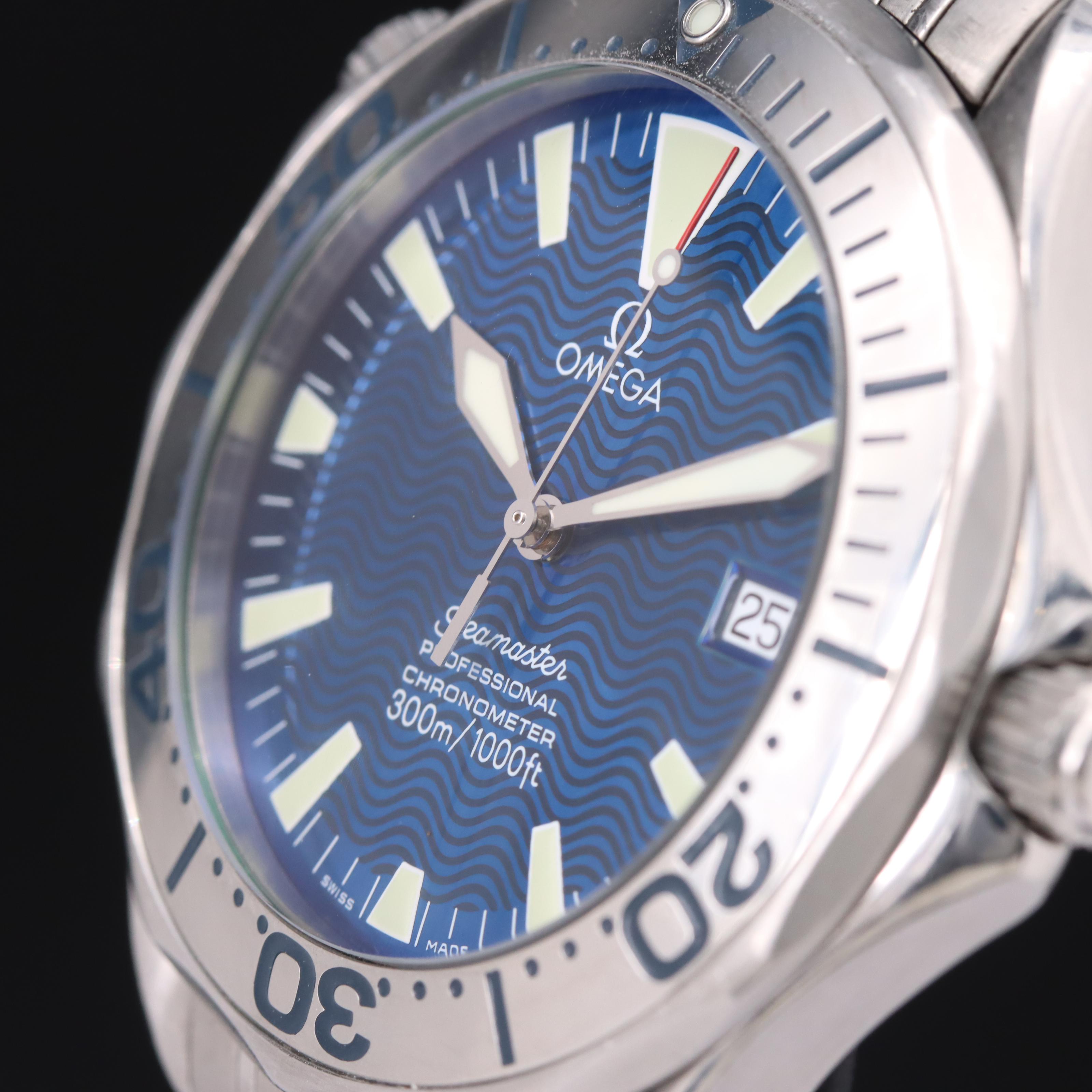 Omega Seamaster Professional Blue Wave 41mm Automatic Watch