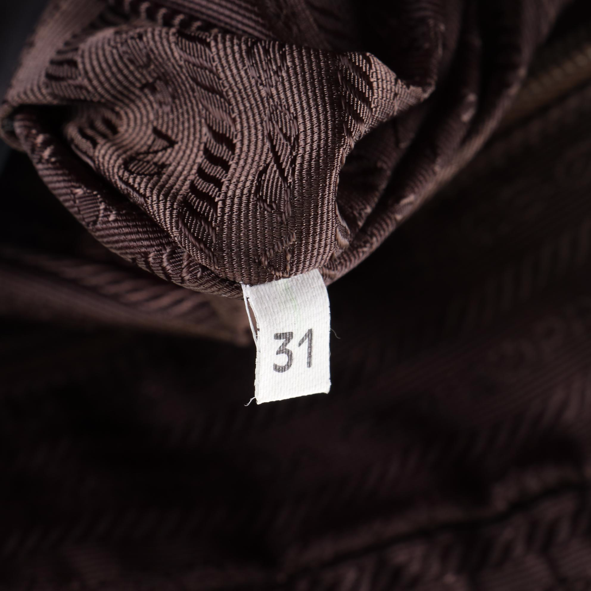 Prada Zippered Tote Bag in Tessuto Nylon