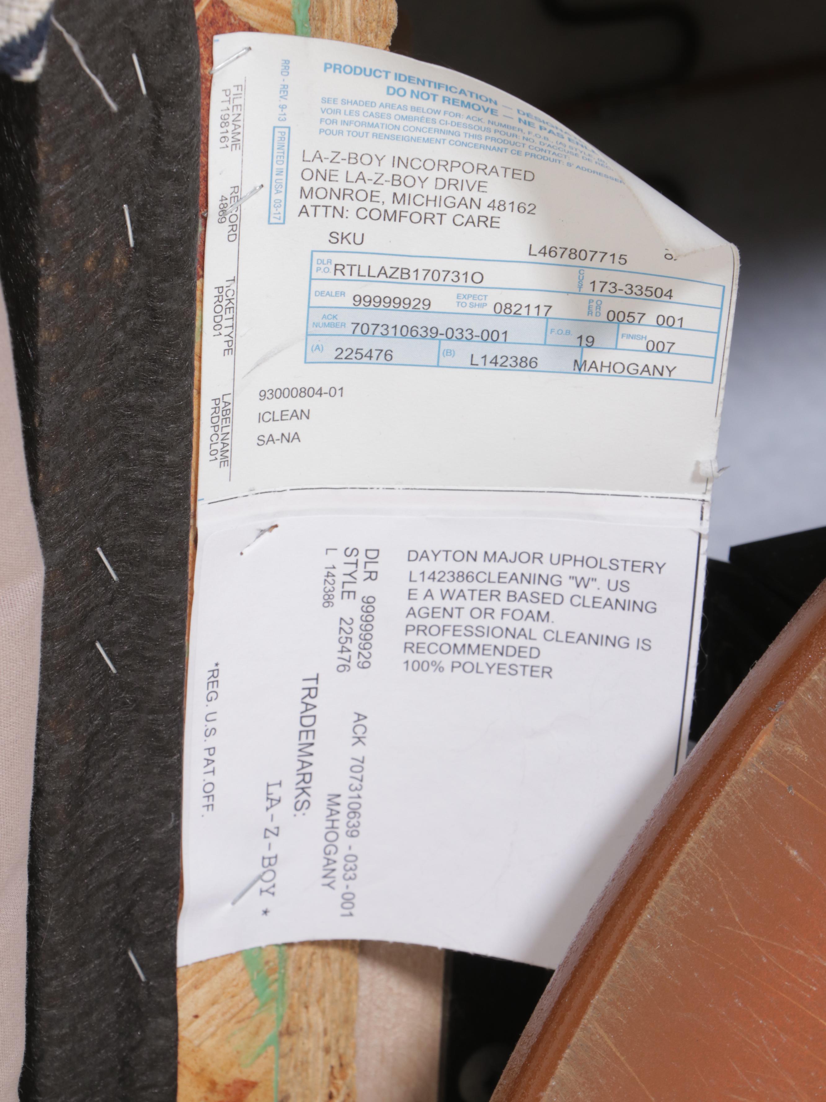 La-Z-Boy Upholstered Swivel Armchair