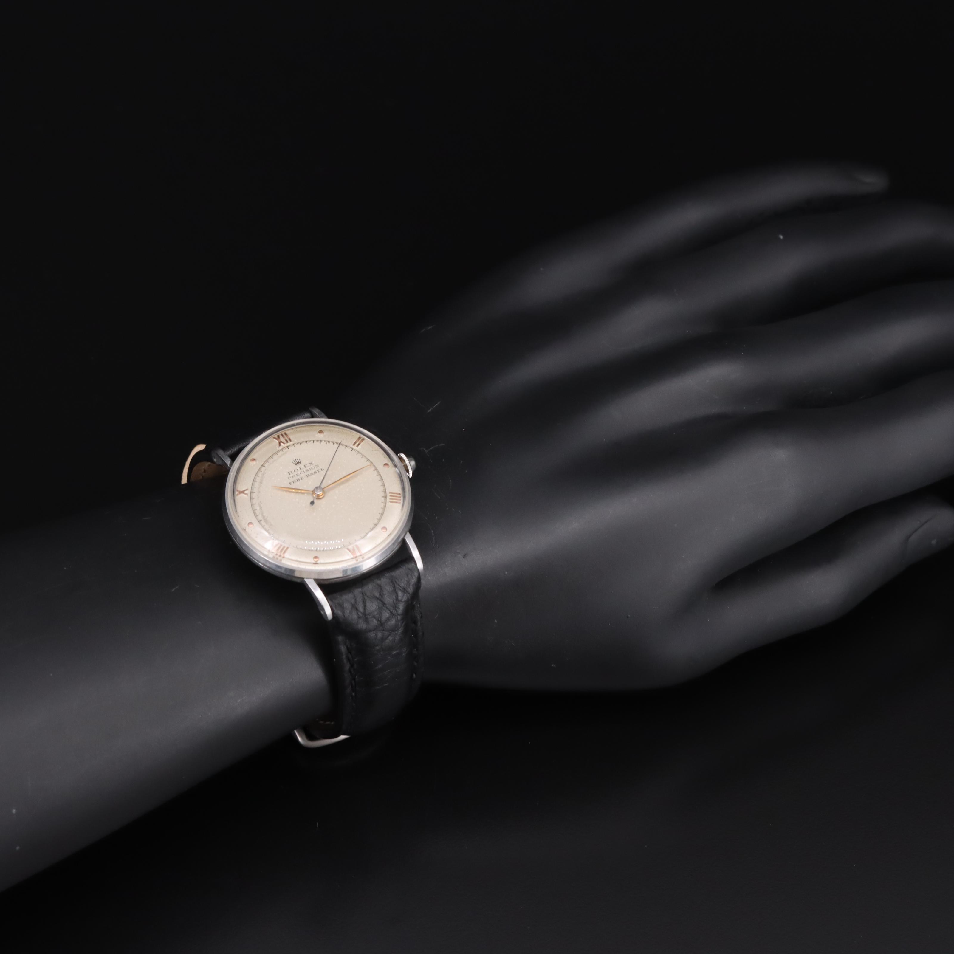 Vintage Rolex "Precision Erbe Basel" Watch