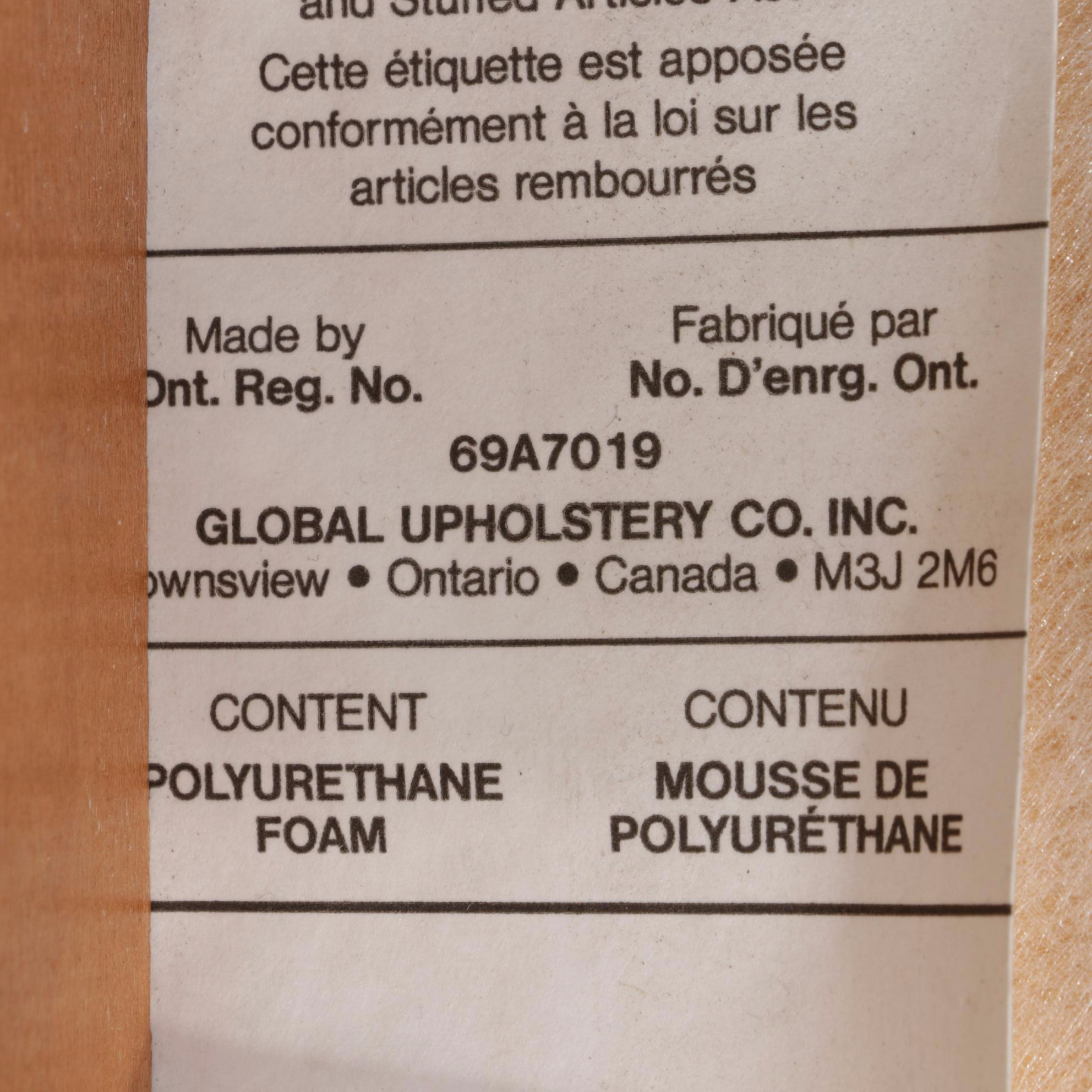 Oak Pedestal Dining Table with Four Global Upholstery Modernist Chairs