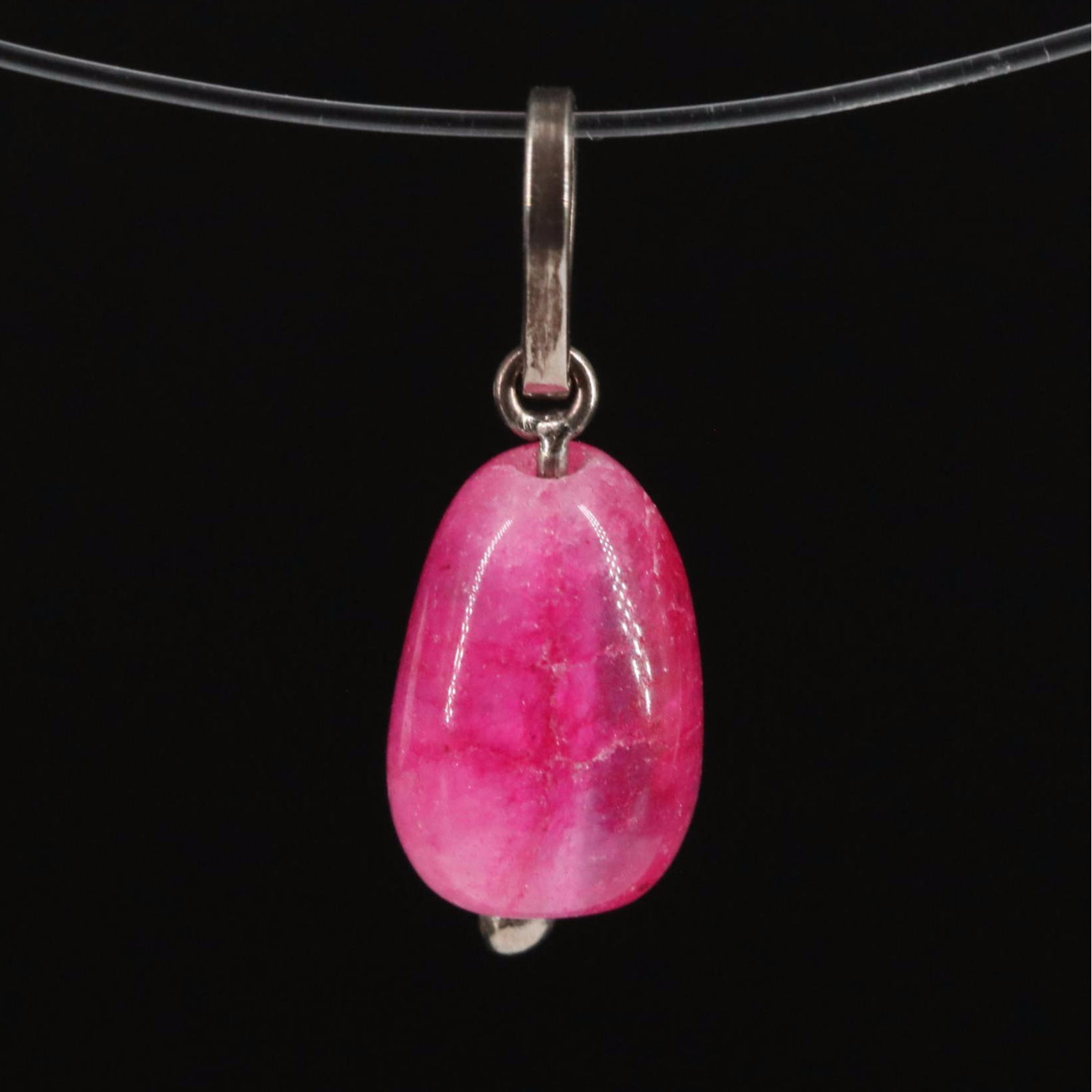 14K Quartzite Pendant