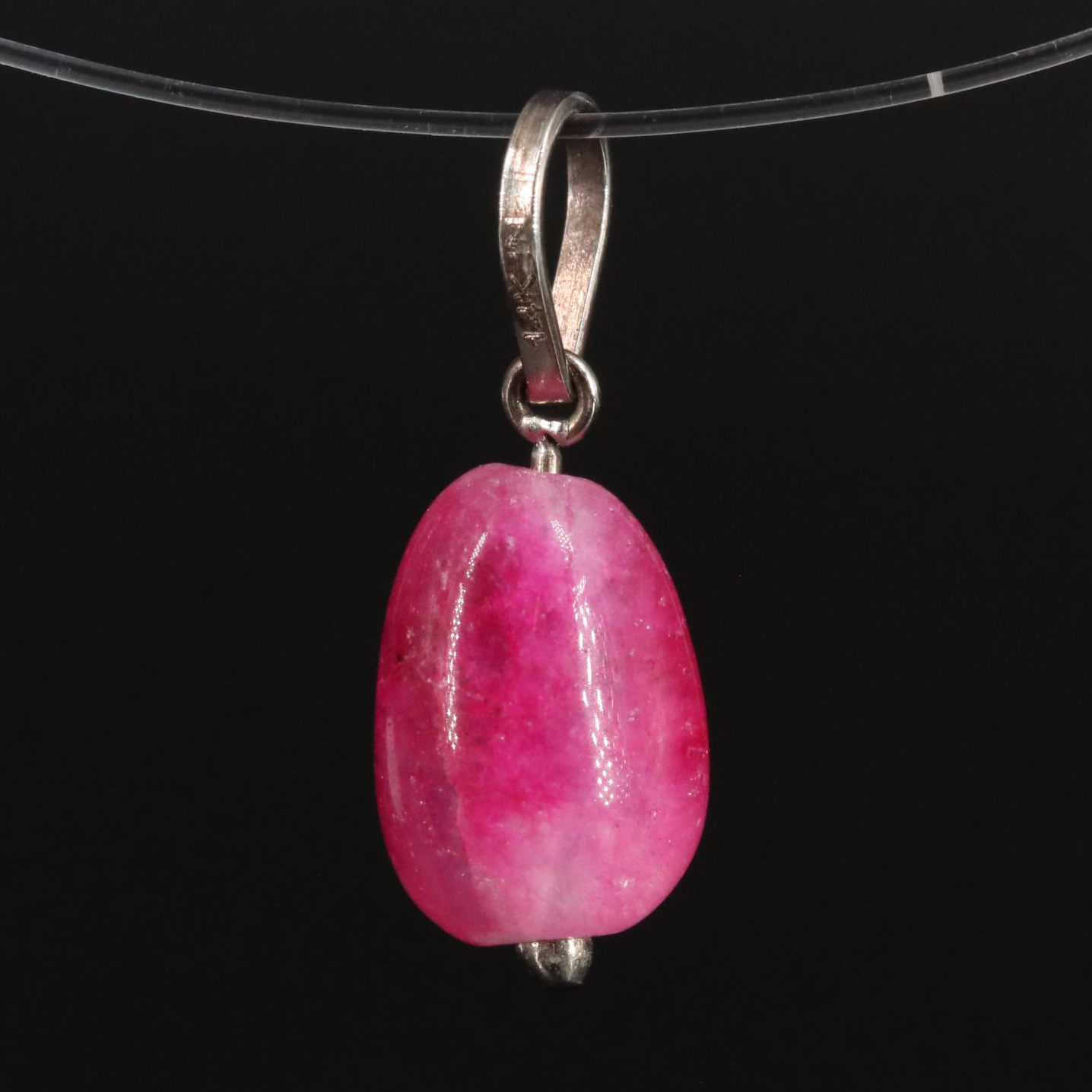14K Quartzite Pendant