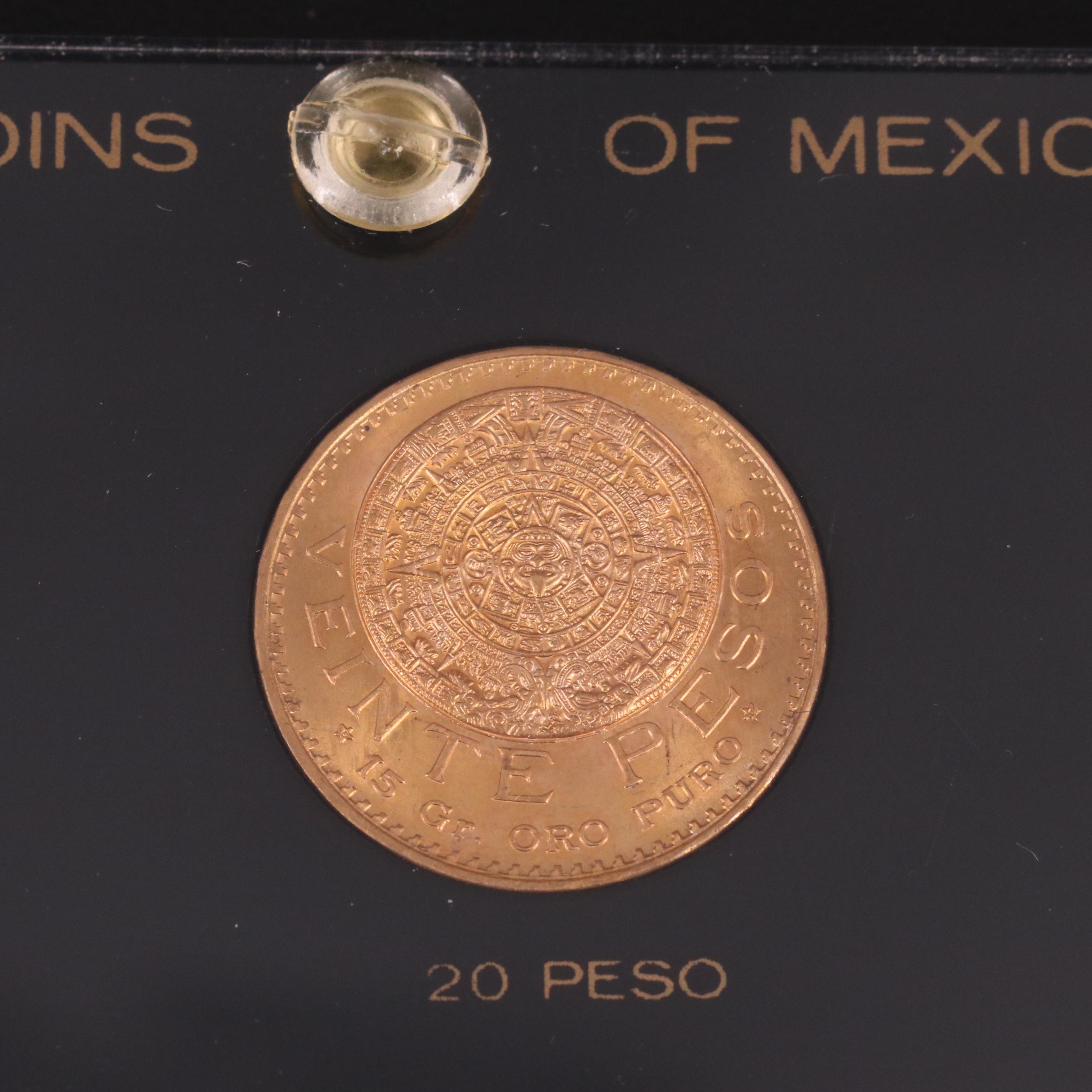 Gold Coins of Mexico Seven Coin Set