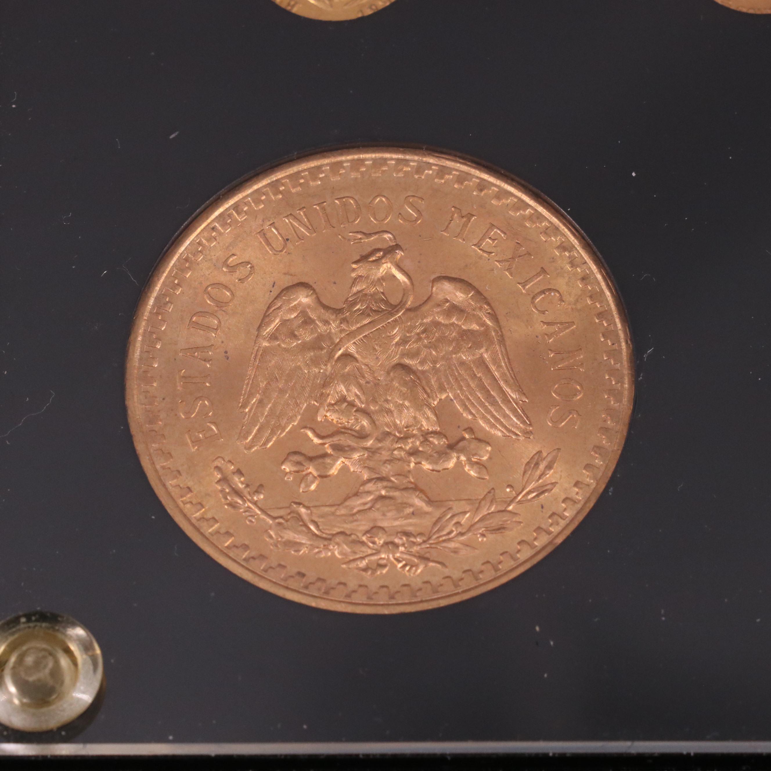 Gold Coins of Mexico Seven Coin Set