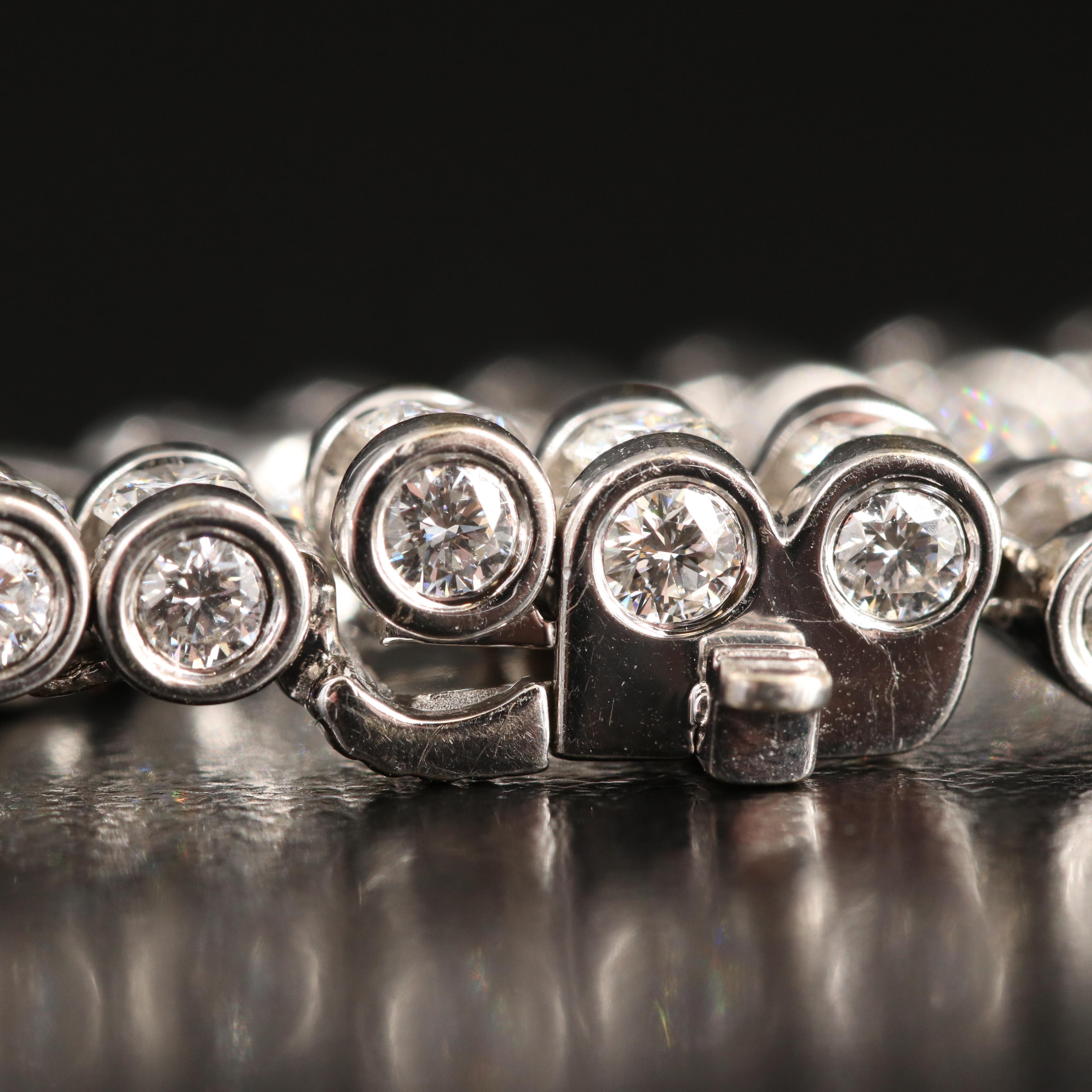 18K 10.12 CTW Diamond Line Bracelet