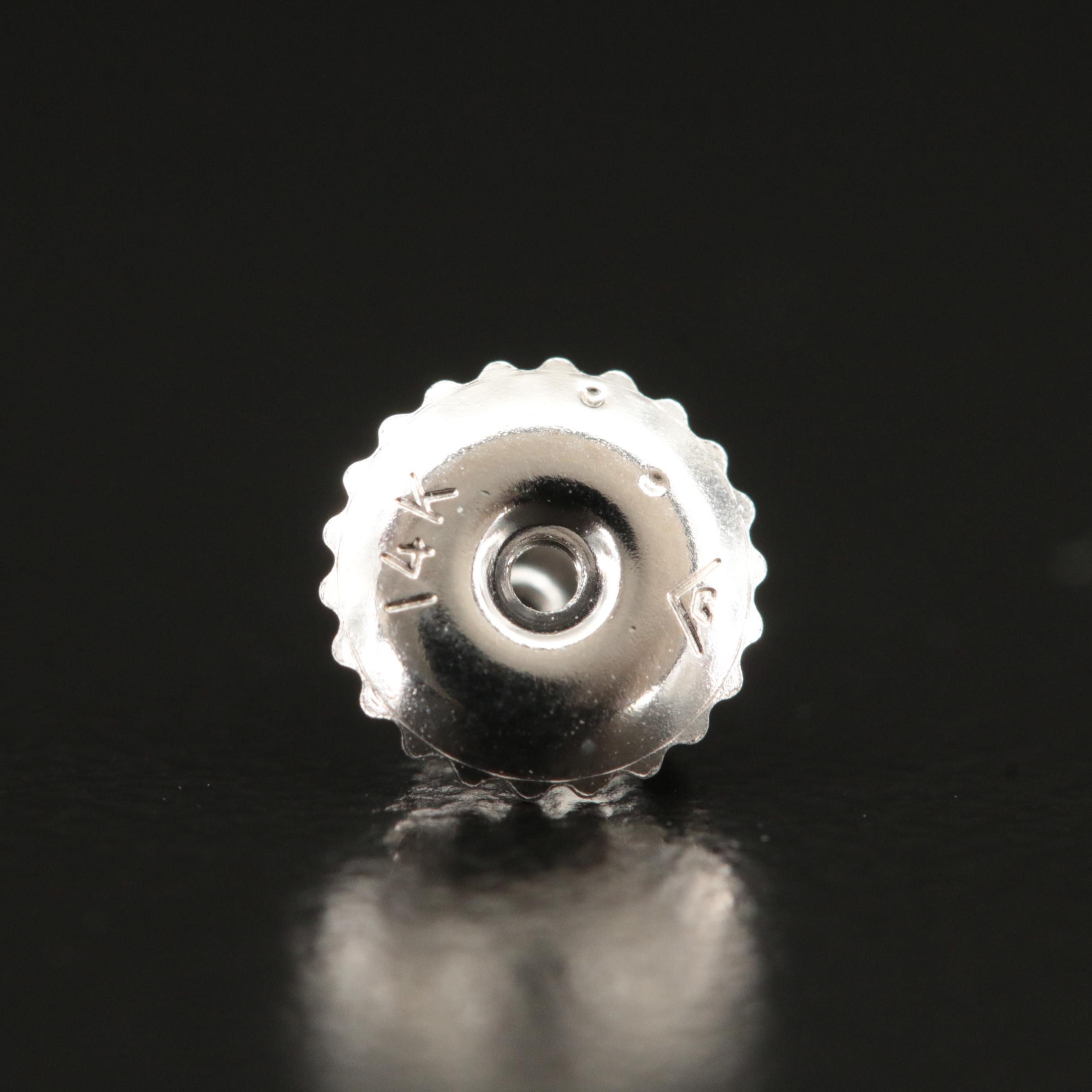 14K 2.03 CTW Lab Grown Diamond Stud Earrings