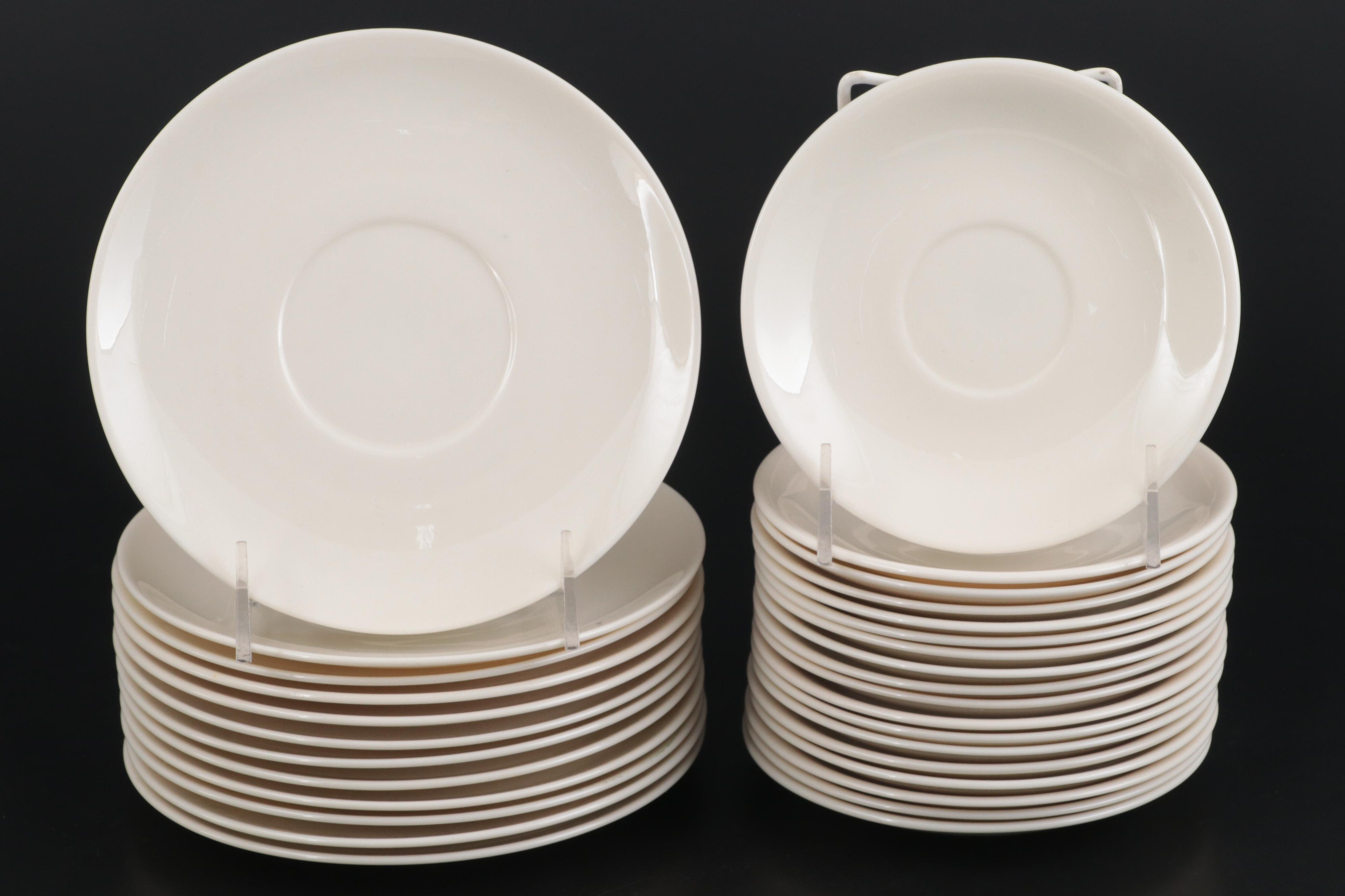 Lenox "Coupe Off White" Bone China Dinnerware, 1937–1977