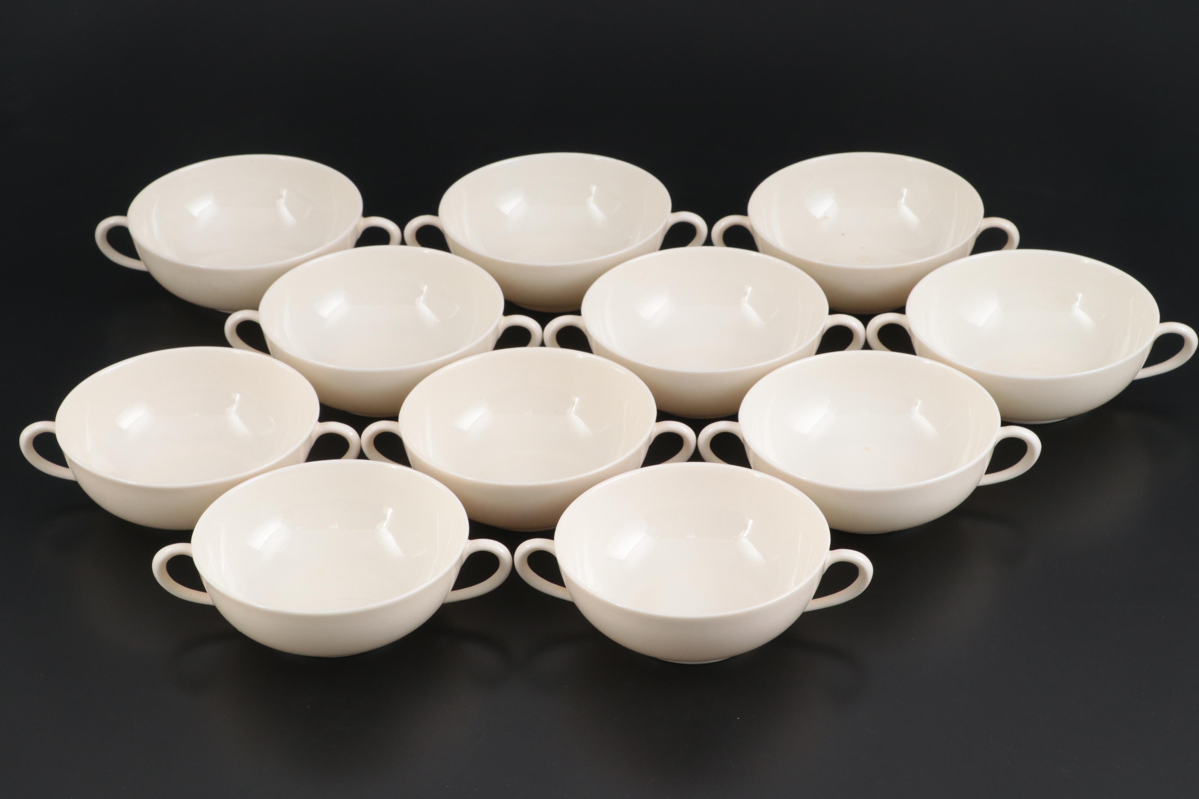 Lenox "Coupe Off White" Bone China Dinnerware, 1937–1977
