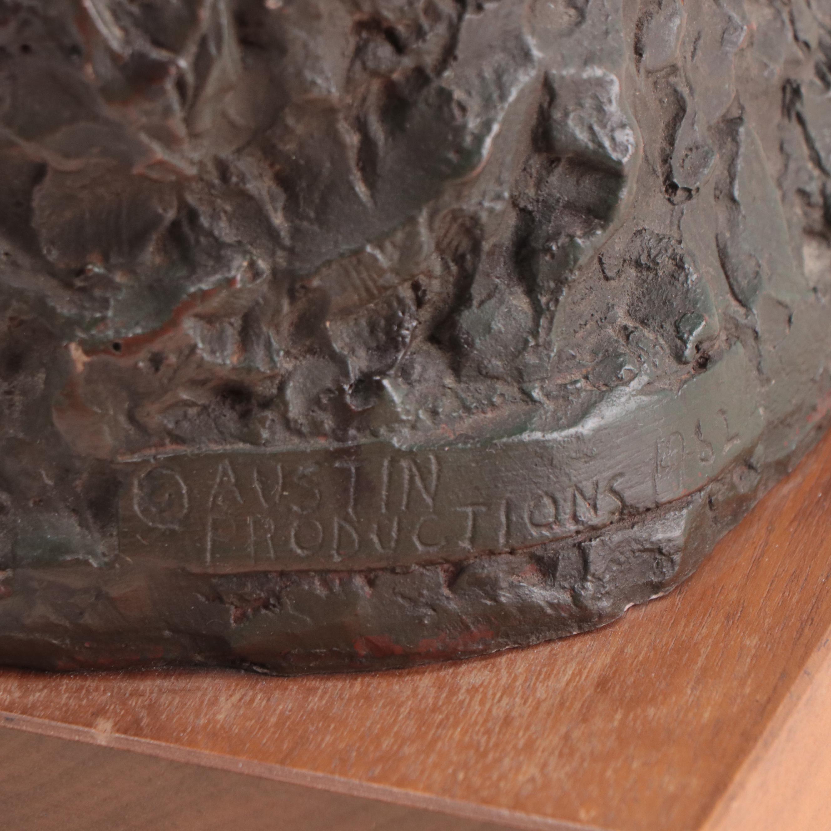 Austin Productions Plaster Reproduction "The Thinker," 1962