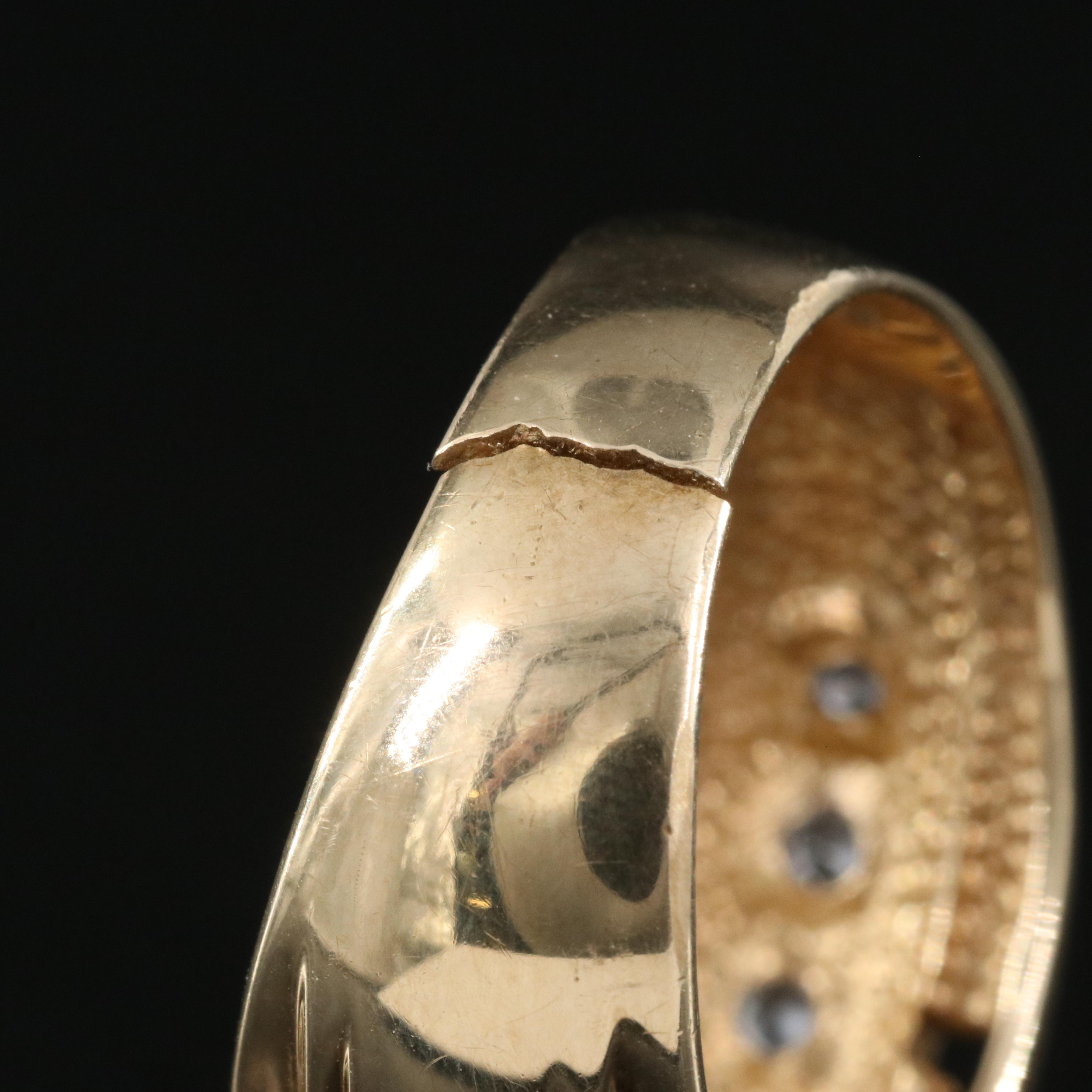 10K Citrine and Topaz Ring