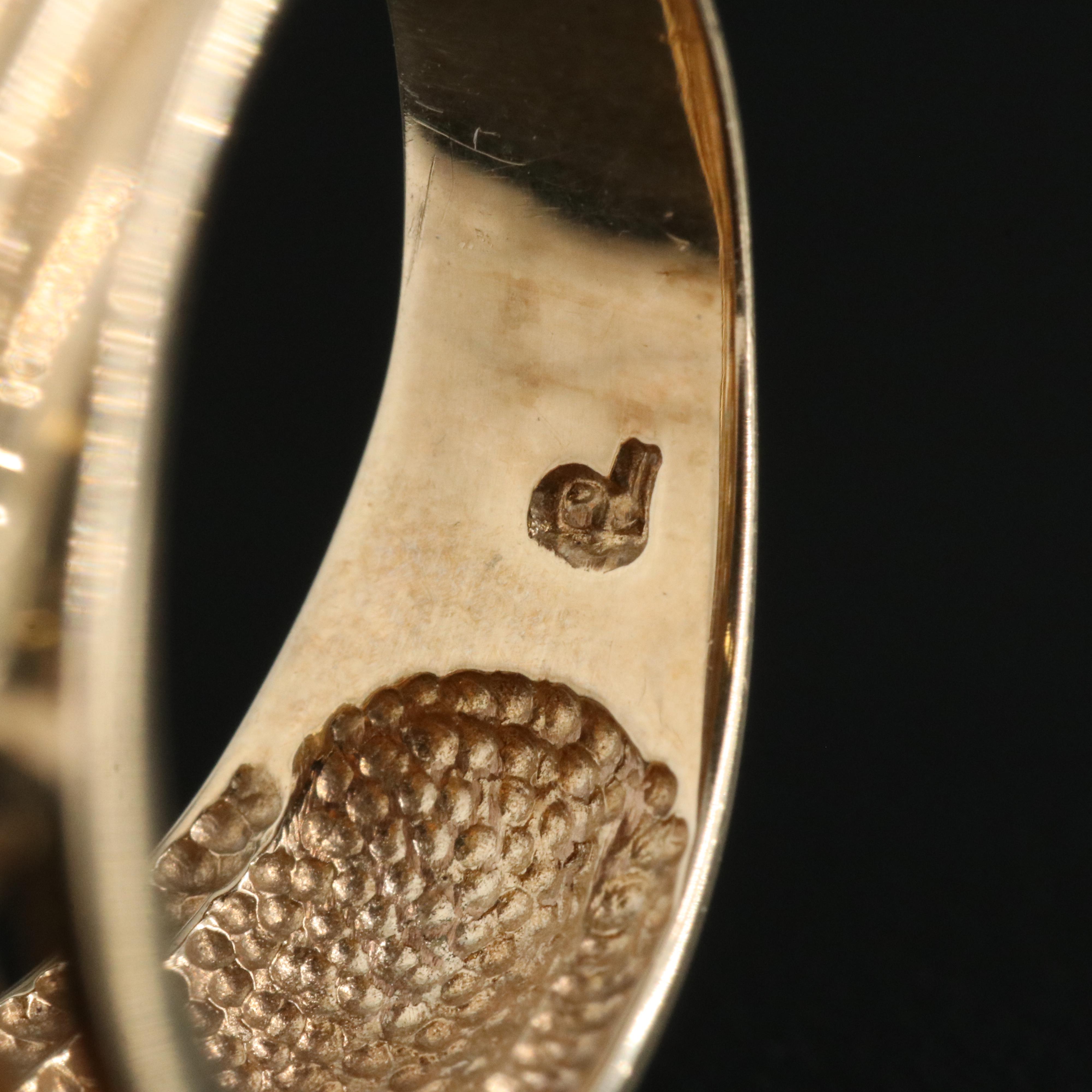 10K Citrine and Topaz Ring