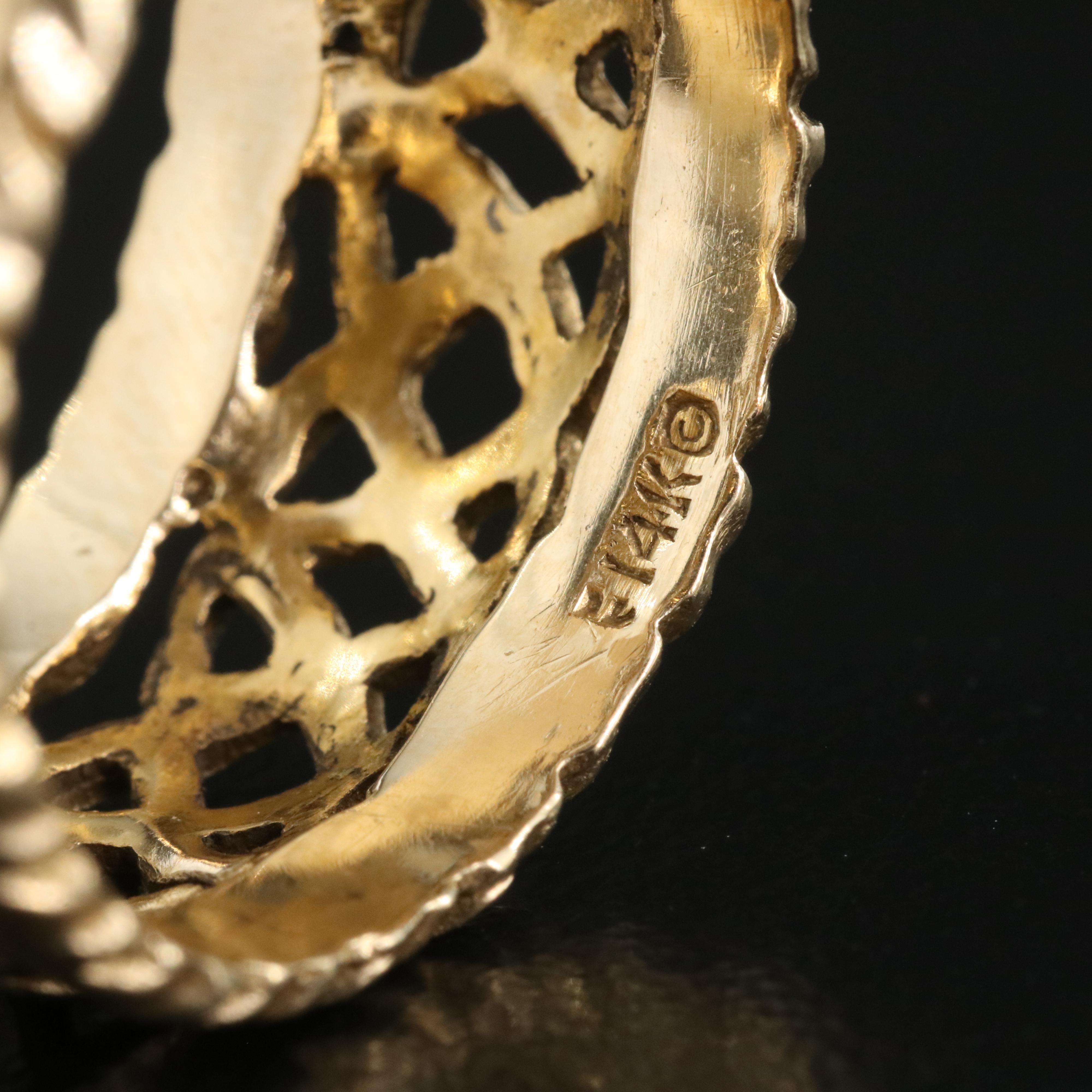 14K Celtic Knot Band