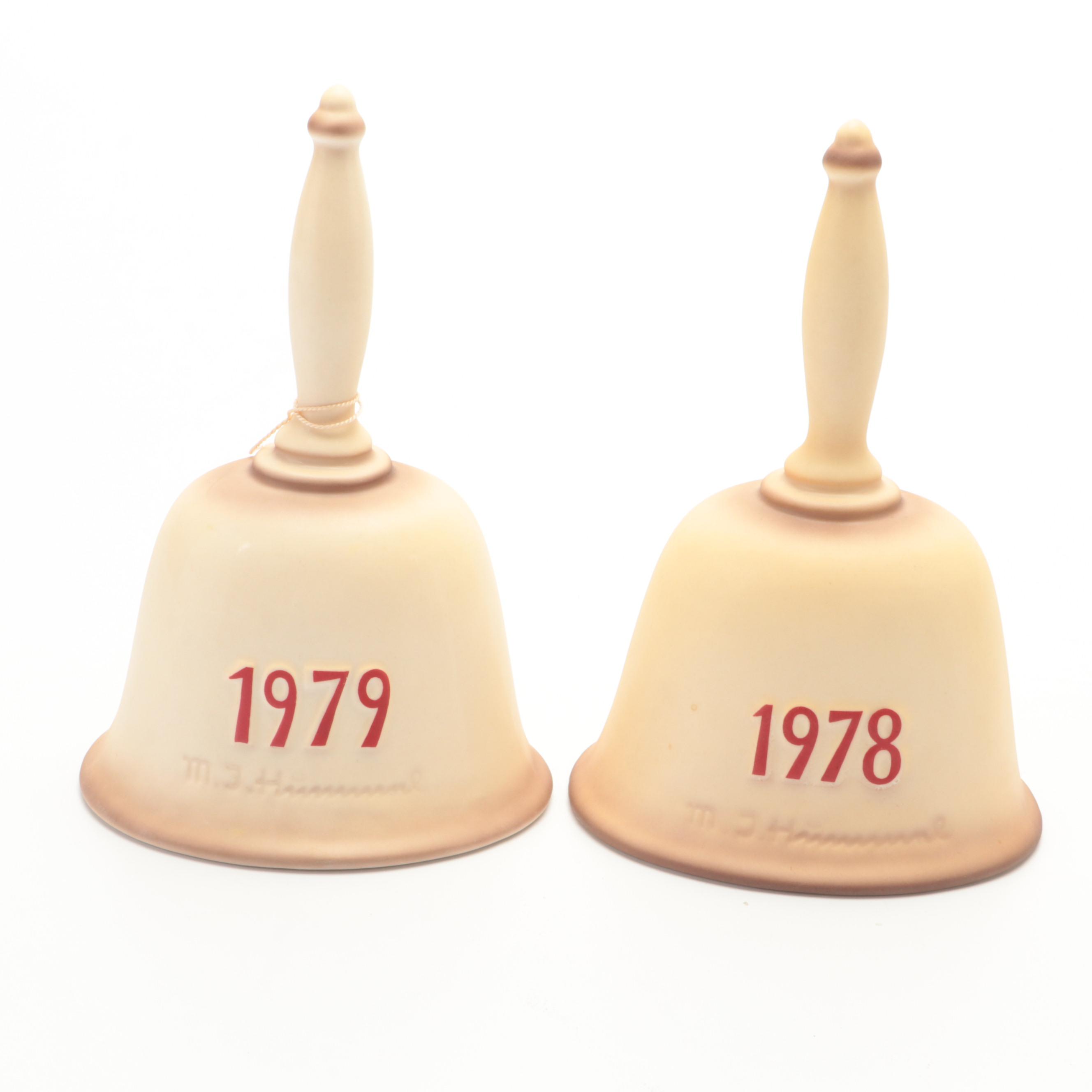 Goebel Annual Bas-Relief Porcelain Hummel Bells and More