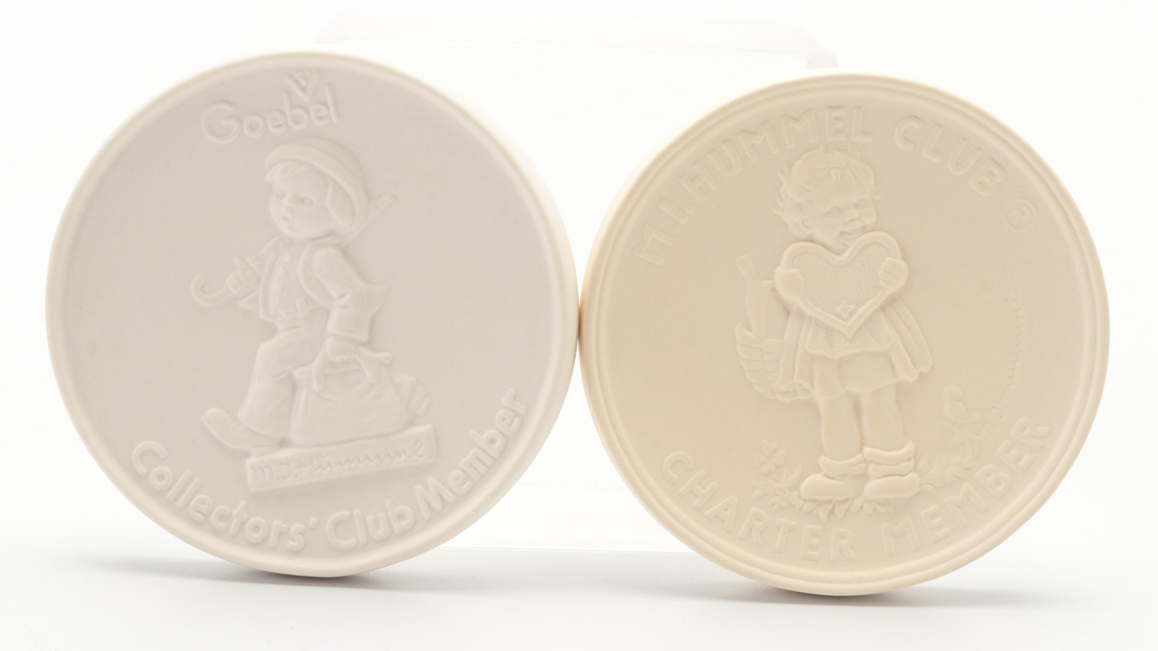 Goebel Annual Bas-Relief Porcelain Hummel Bells and More