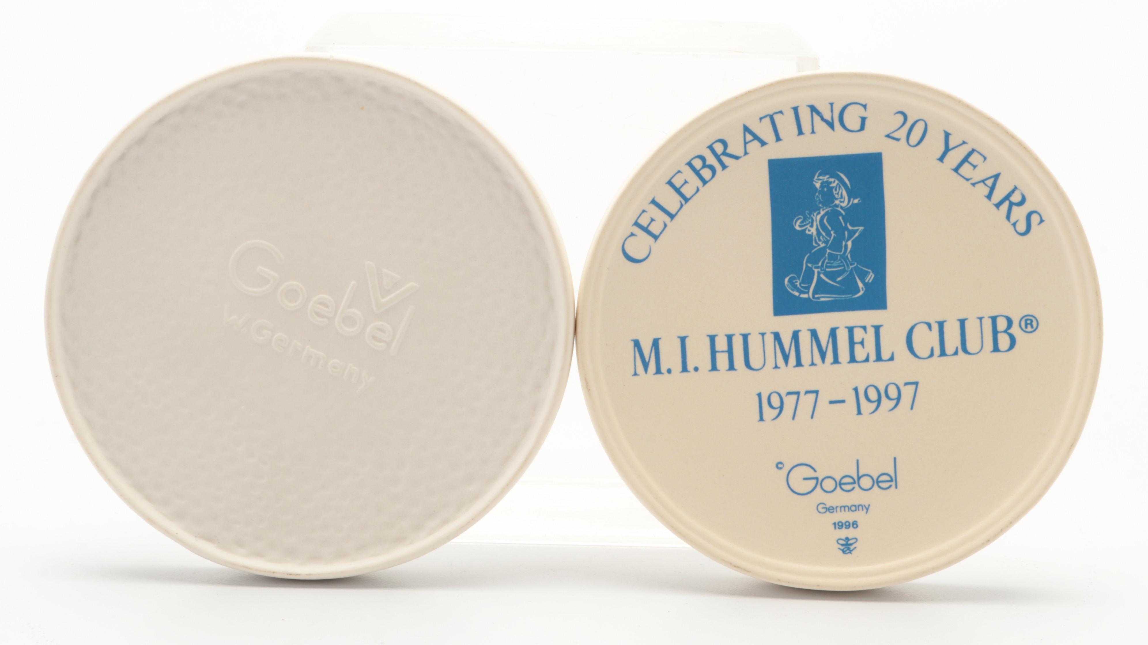 Goebel Annual Bas-Relief Porcelain Hummel Bells and More