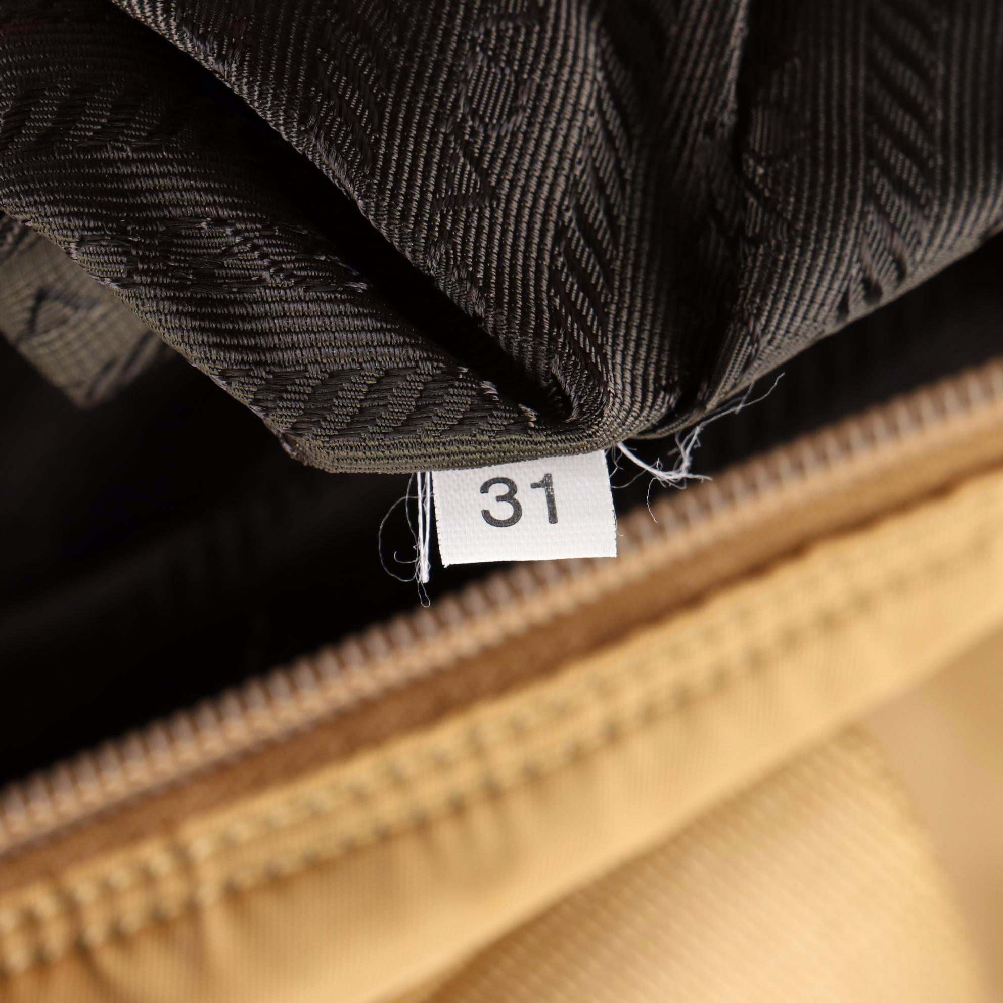 Prada Zippered Shoulder Tote Bag in Tessuto Nylon