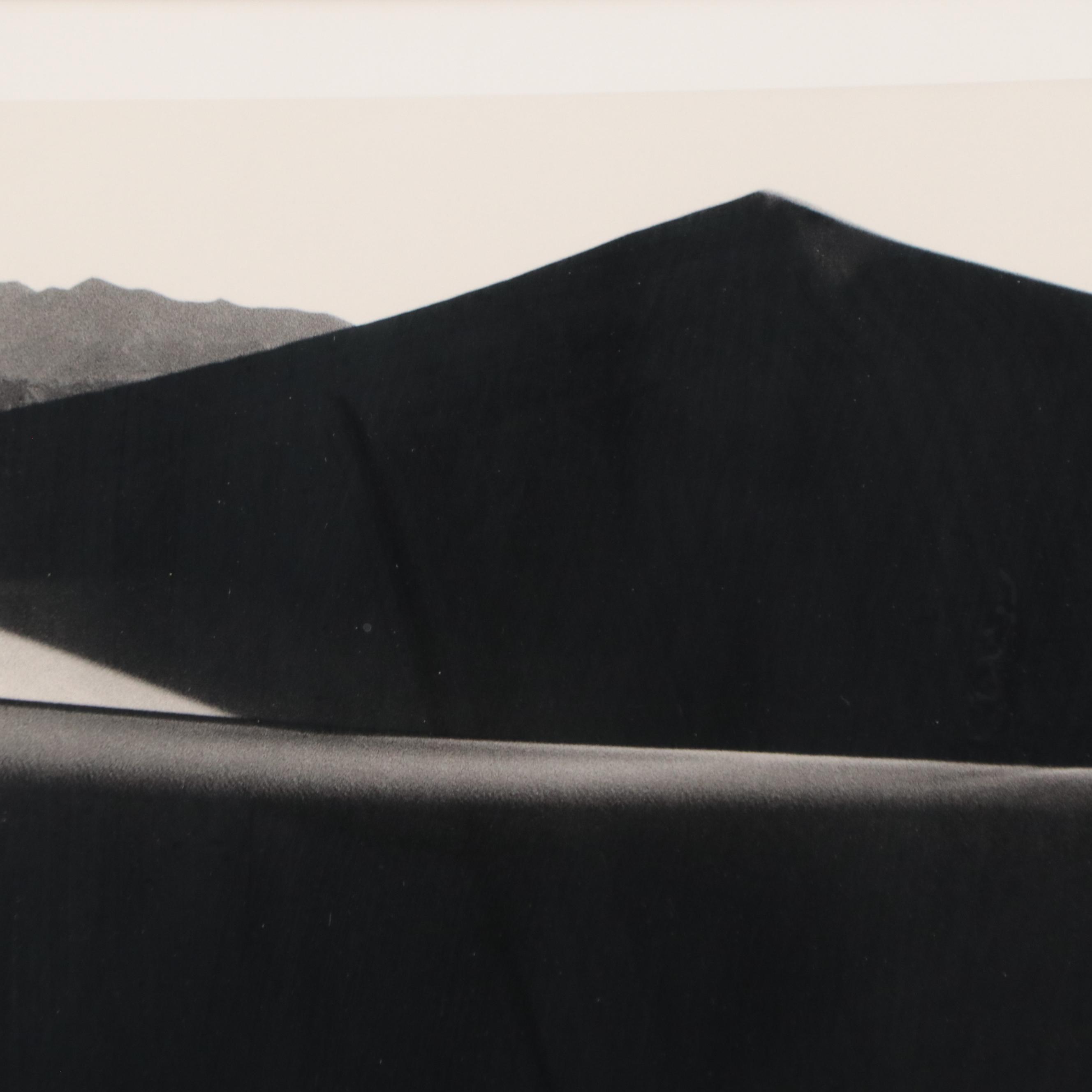 Halftone After Ansel Adams "Sand Dunes, Sunrise, Death Valley"