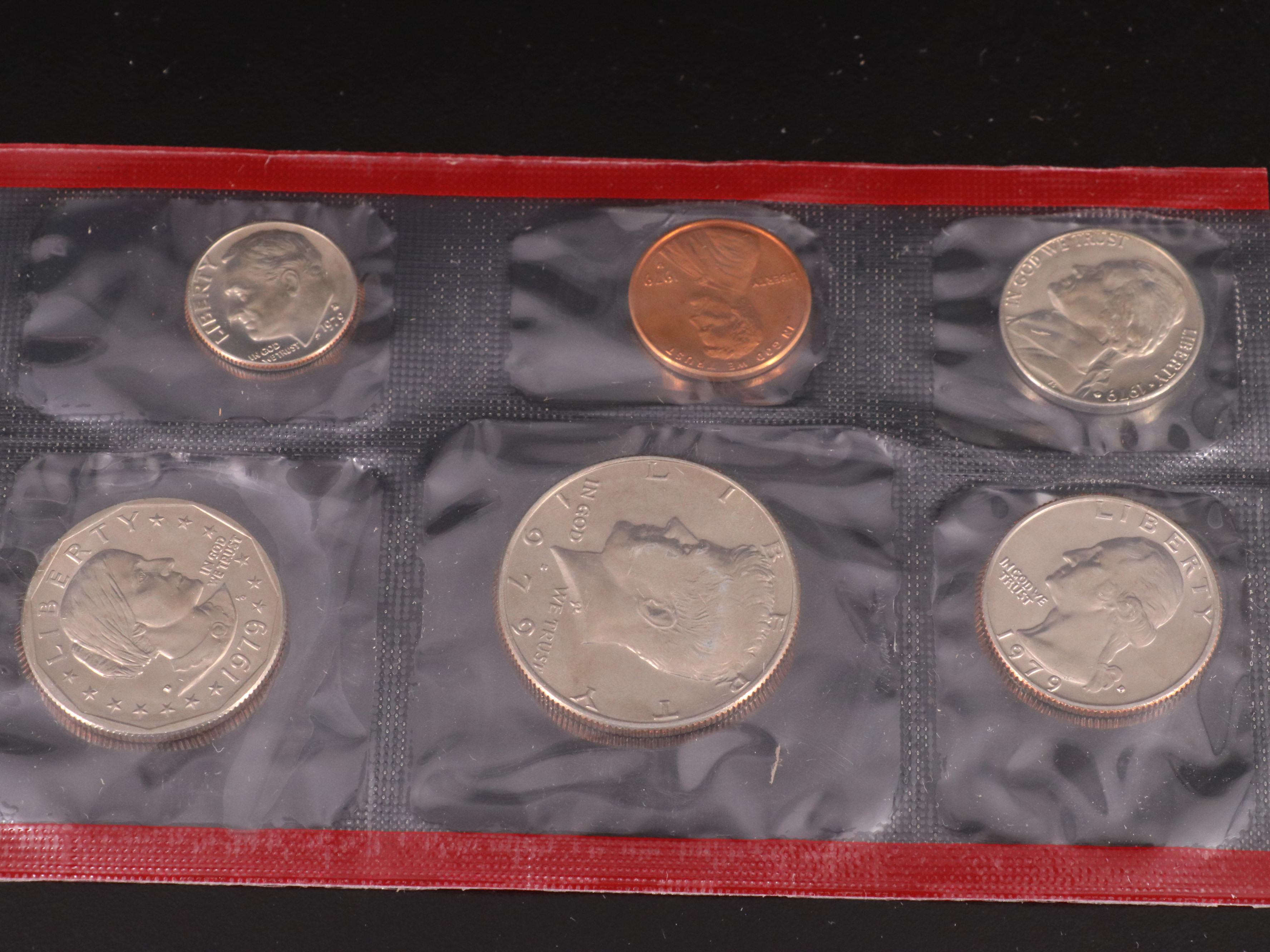 Nineteen U.S. Mint Uncirculated Sets