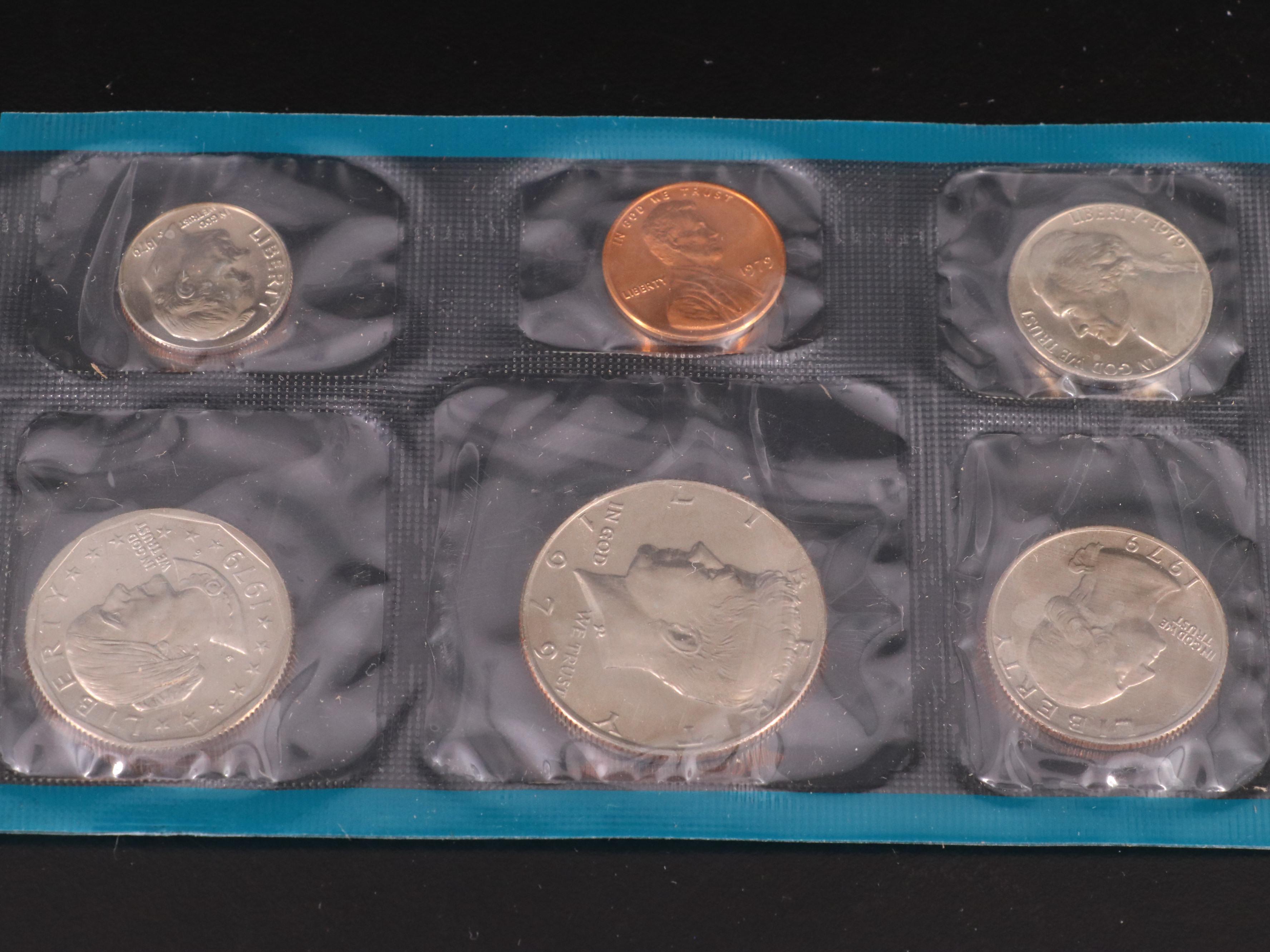 Nineteen U.S. Mint Uncirculated Sets