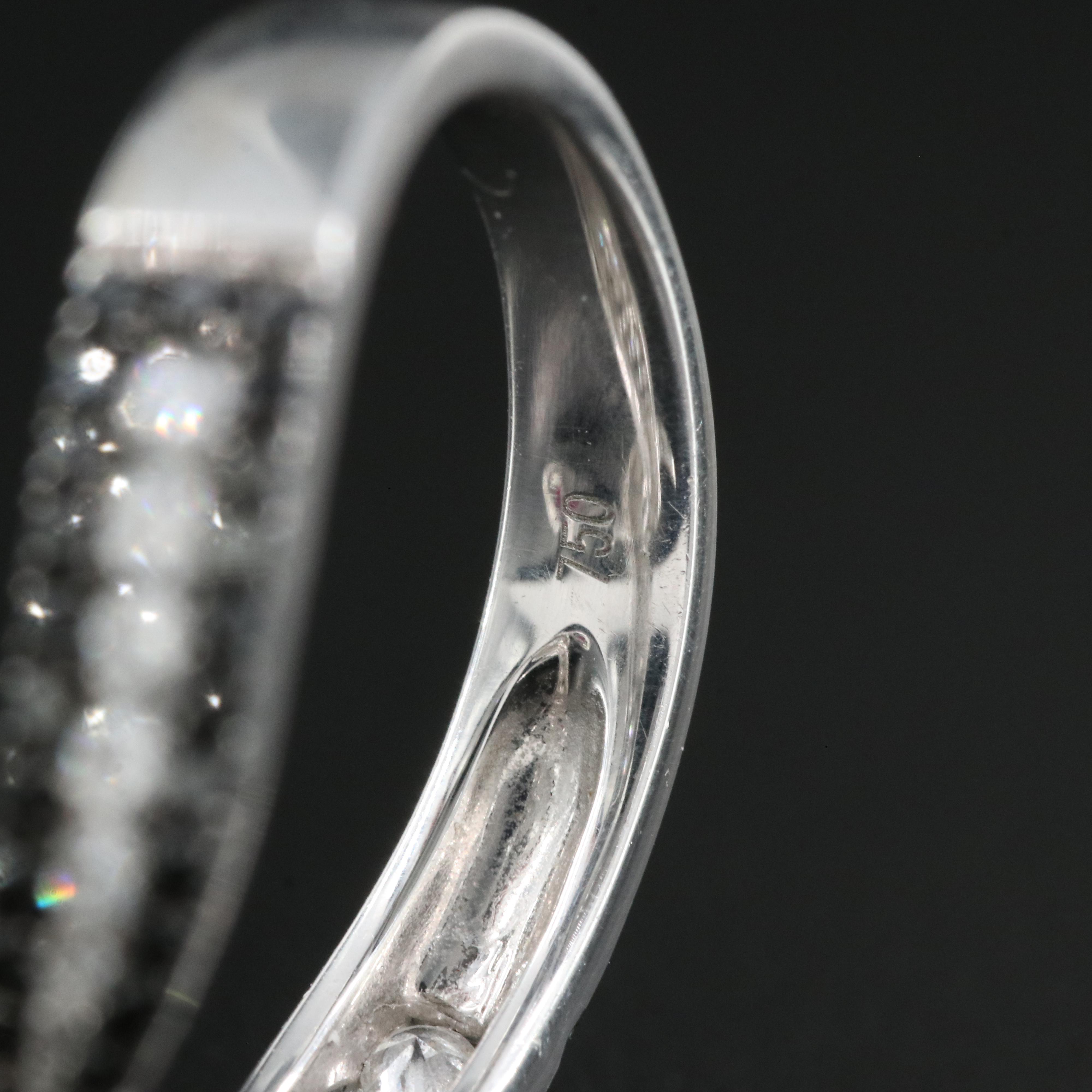 Roberto Coin 18K 0.75 CTW Diamond and Ruby Snake Ring