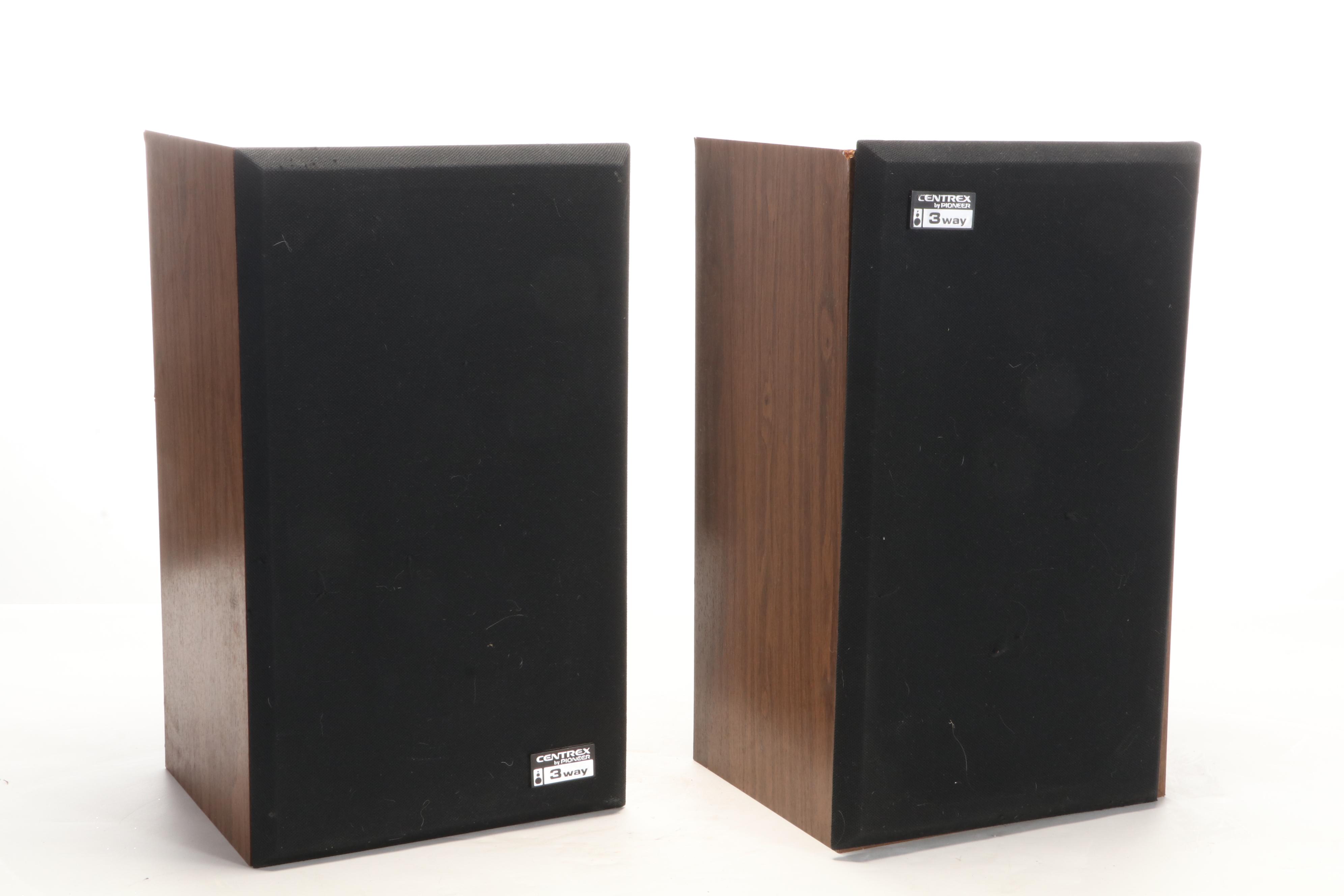 Centrex by Pioneer RH-7744 8 Track Recording Compact System with 3-Way Speakers