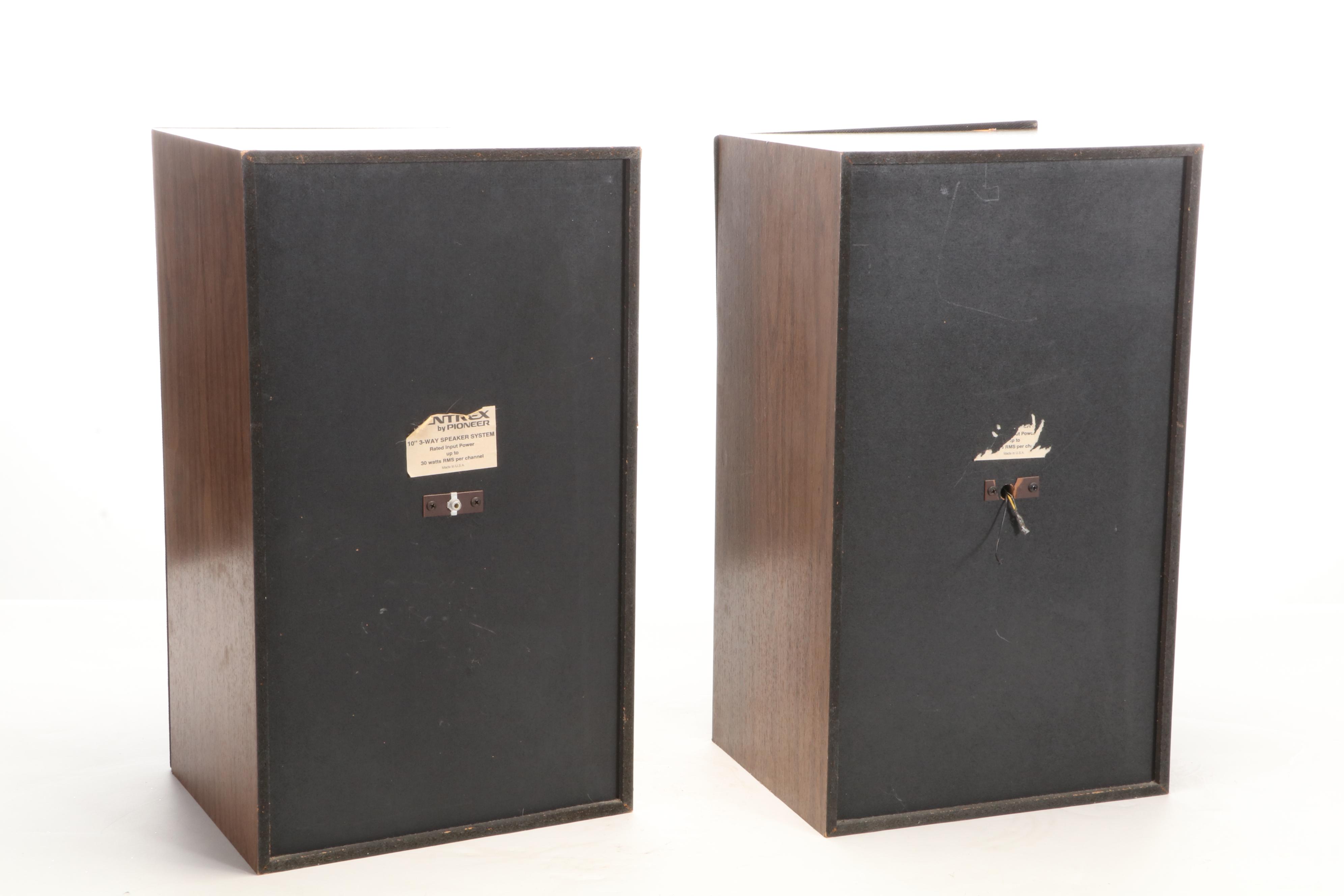 Centrex by Pioneer RH-7744 8 Track Recording Compact System with 3-Way Speakers