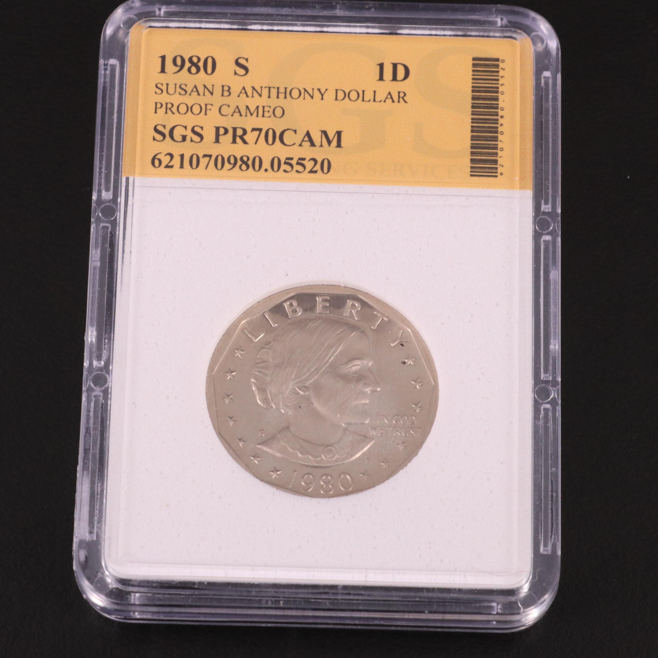 Fourteen Susan B. Anthony Dollars