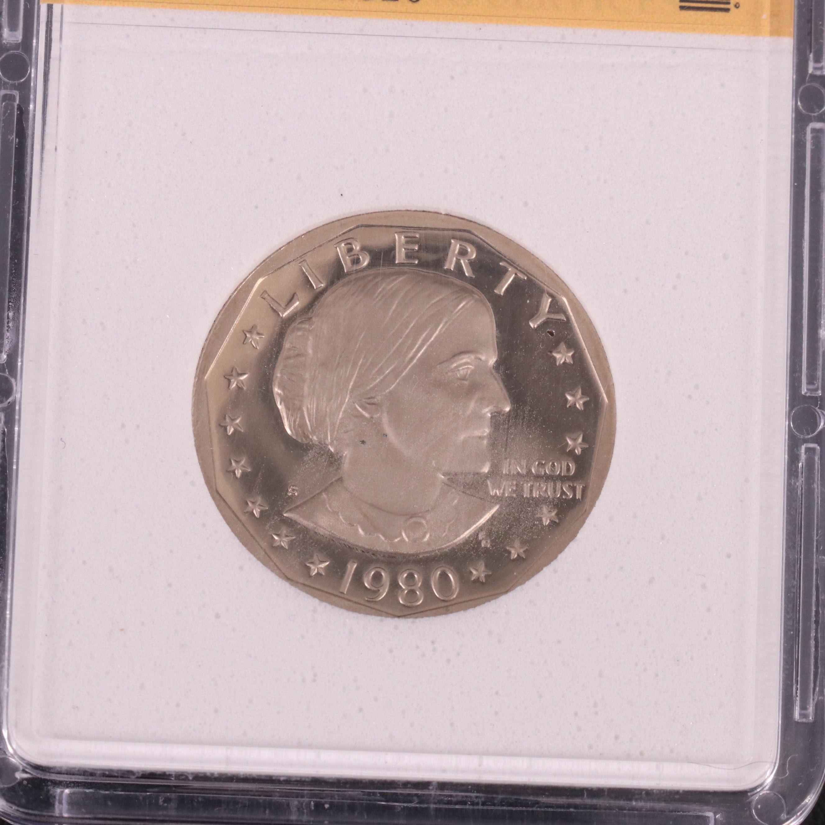 Fourteen Susan B. Anthony Dollars