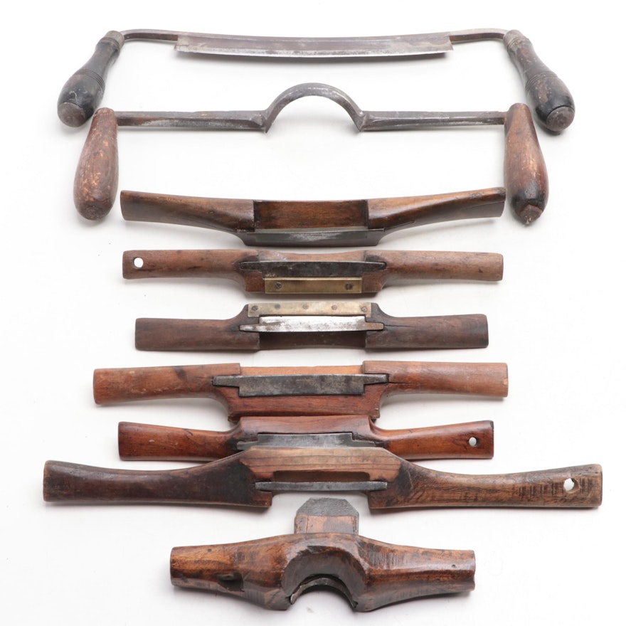 Carver's Drawknives and Other Woodworking Tools